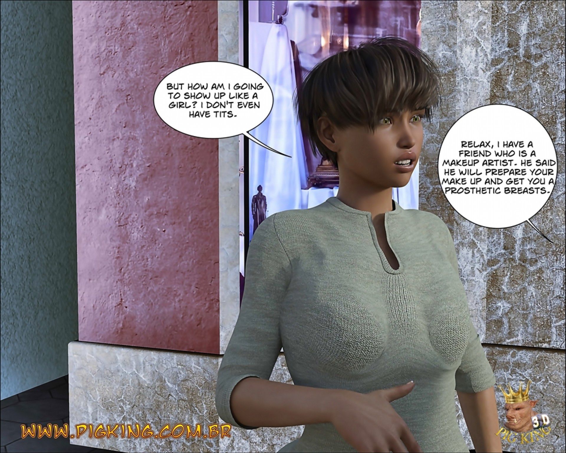 Help Me! – Cristiano, Leonard [PigKing] 1 . Help Me! - Cristiano, Bob - Chapter 1 [PigKing] – page 8