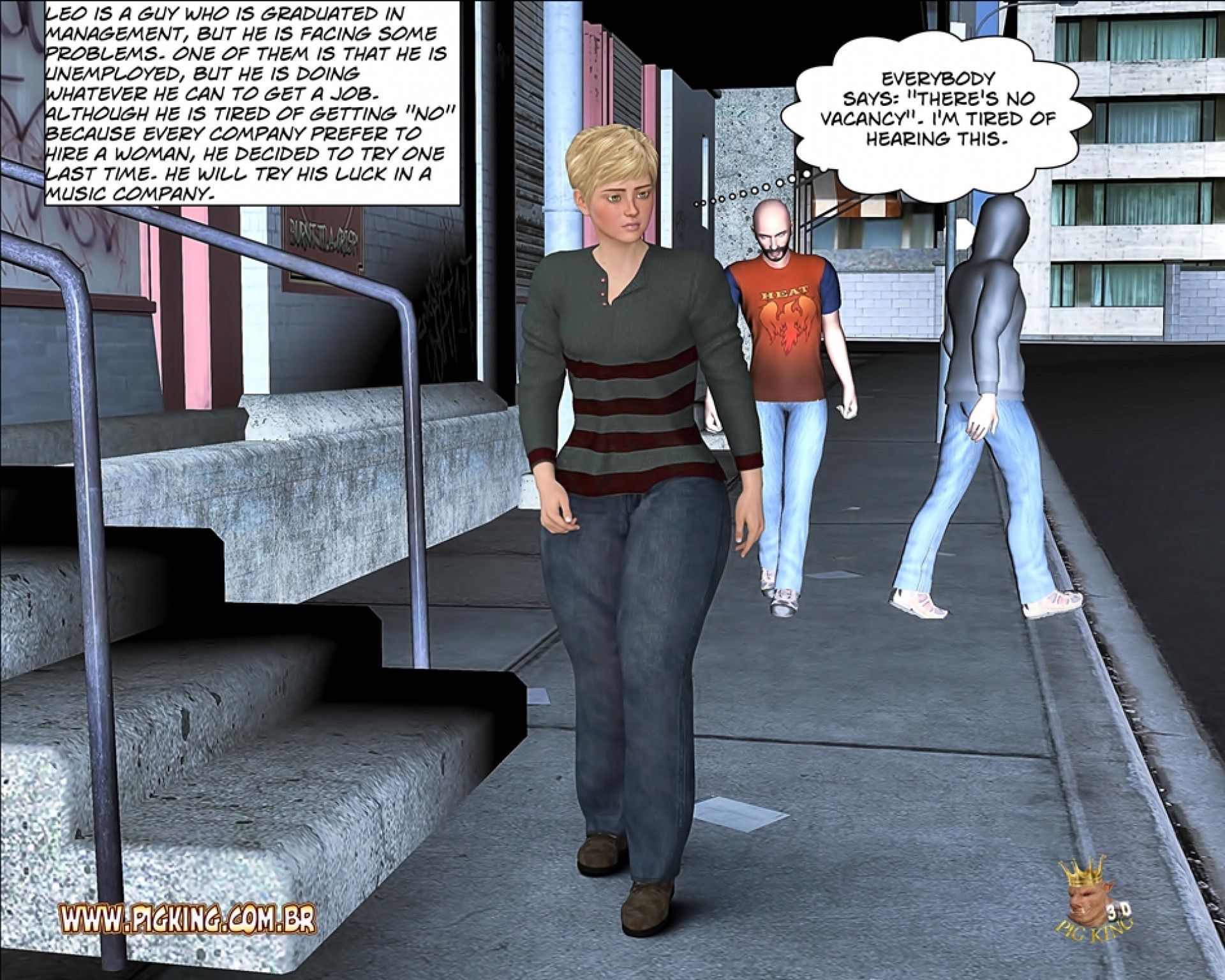 No Vacancies! – Leonard [PigKing] 1 . No Vacancies! - Leonard, Oto - Chapter 1 [PigKing] – page 2