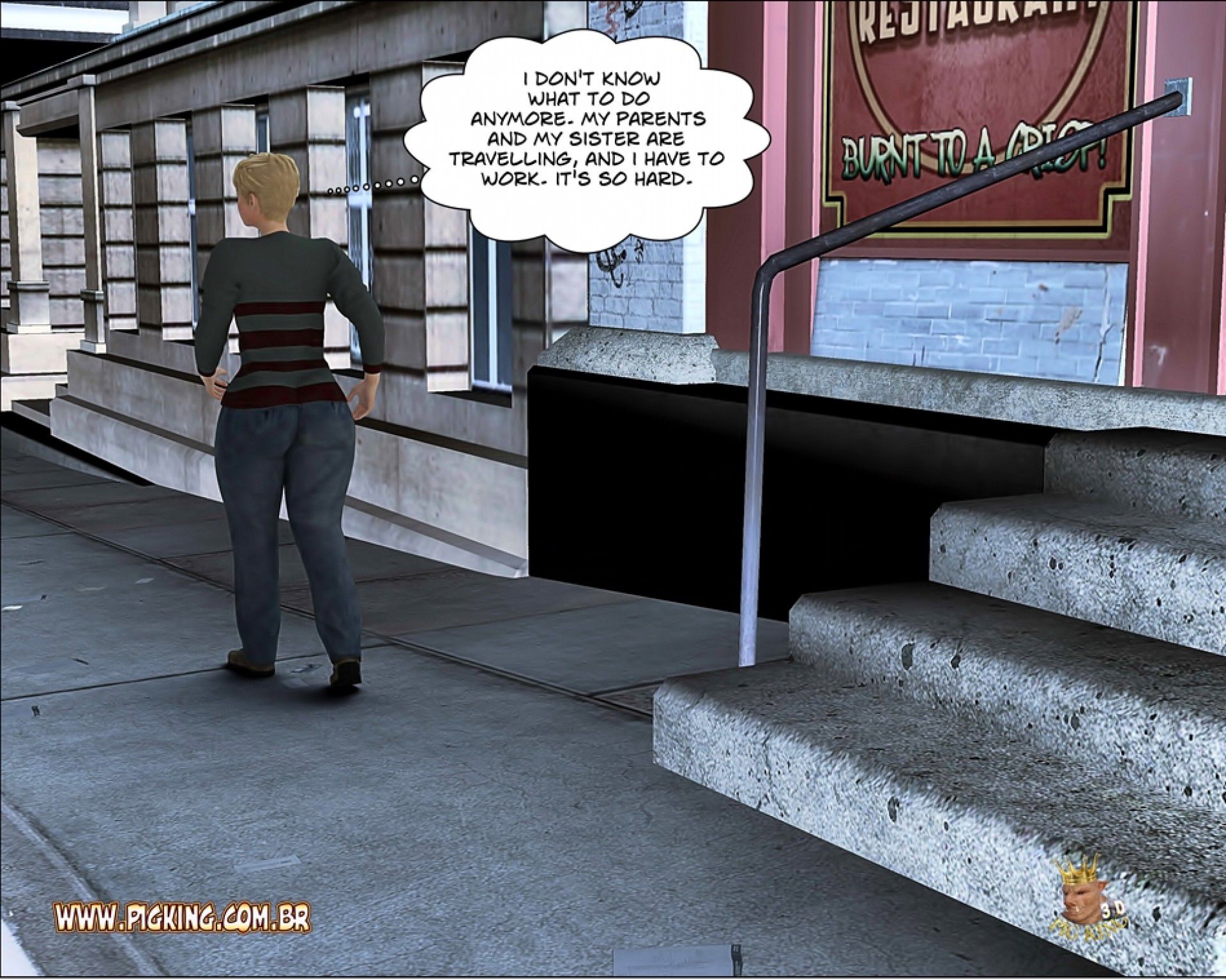 No Vacancies! – Leonard [PigKing] 1 . No Vacancies! - Leonard, Oto - Chapter 1 [PigKing] – page 4