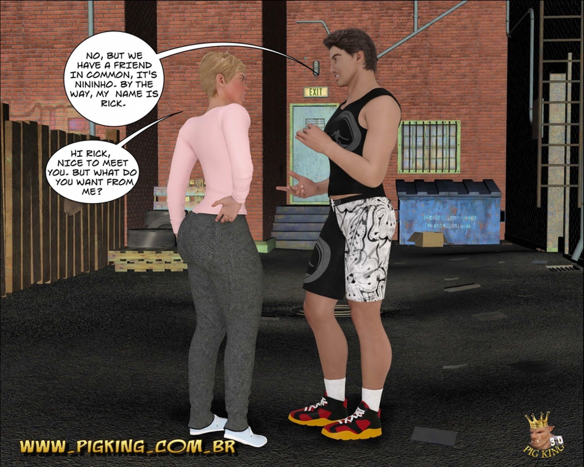 Long Tongued – Leonard [PigKing] 1 . Long Tongued - Leonard, Rick - Chapter 1 [PigKing] – page 2
