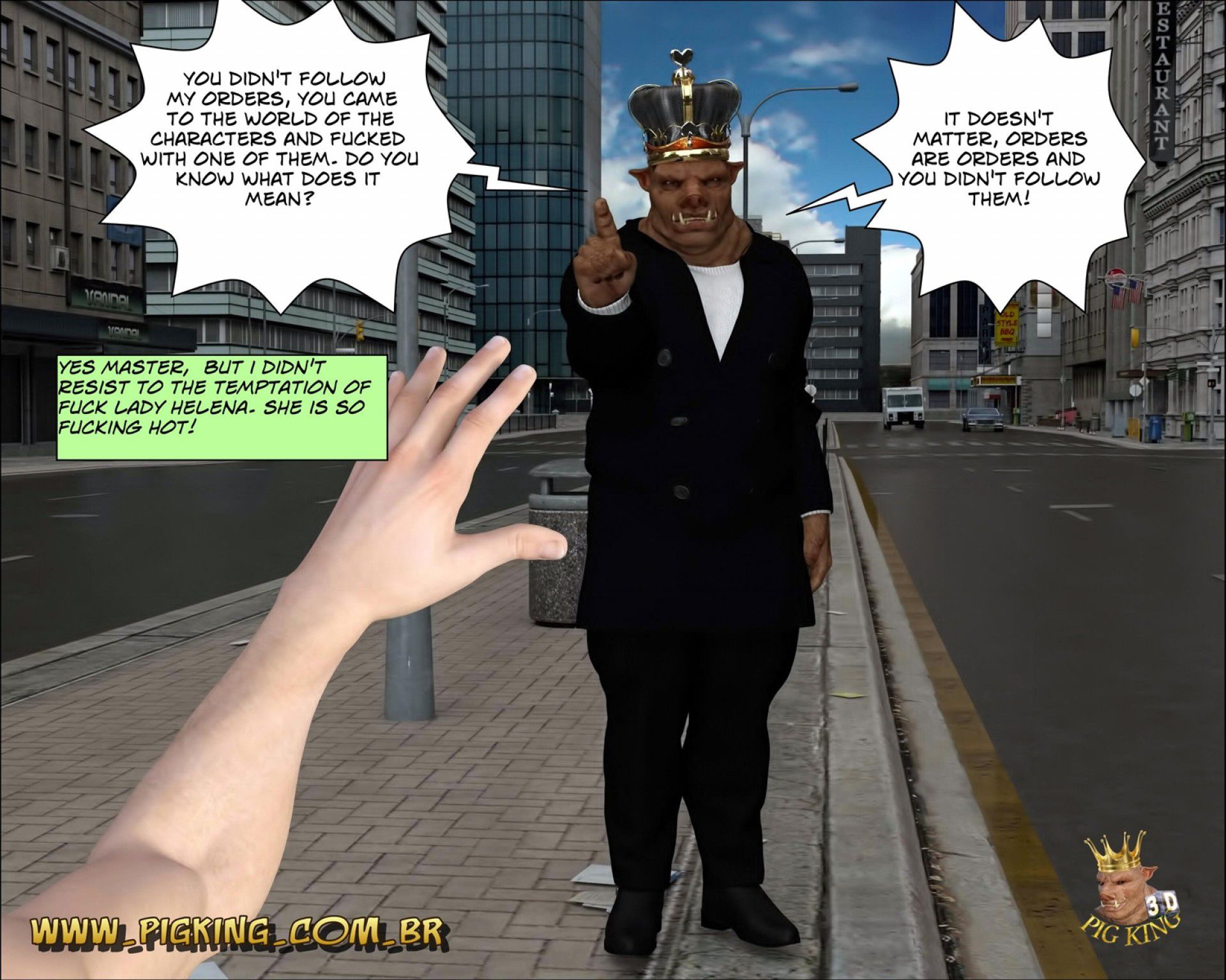The Storyteller – Helena , Melani [PigKing] 1 . The Storyteller - A Good Narration - Helena, Melani, PigKing - Chapter 1 [PigKing] – page 28