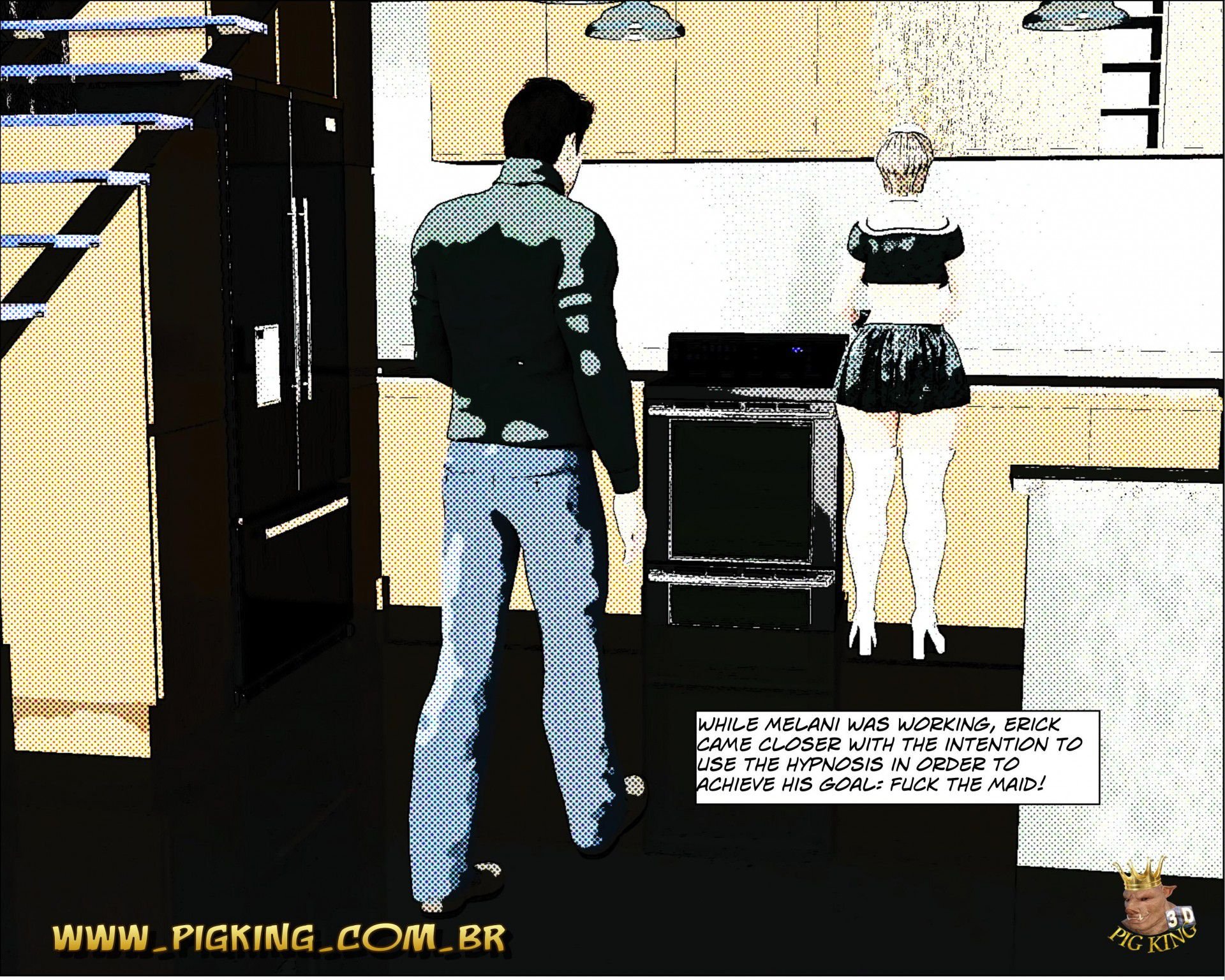 The Maid – Melani [PigKing] 1 . The Maid - Melani, Eric - Chapter 1 [PigKing] – page 15