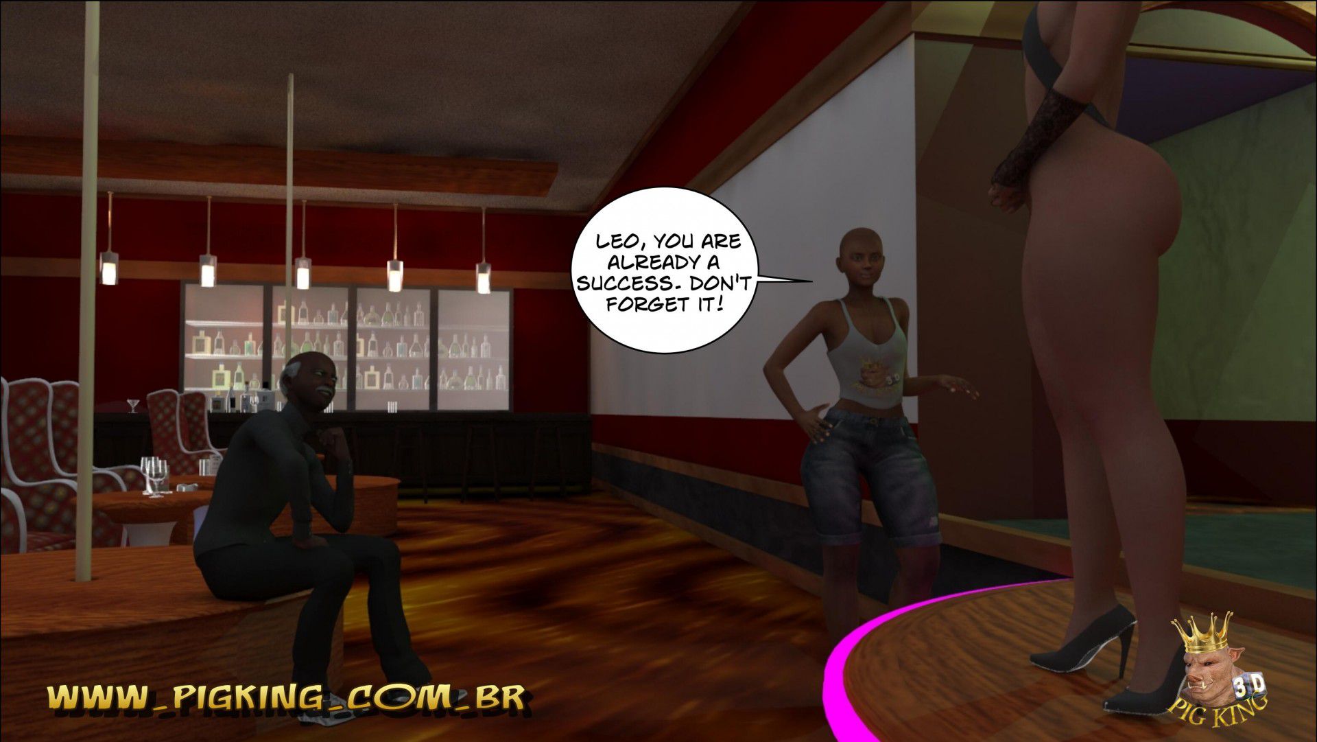 Dance Leo – Leonard, Julian [PigKing] 1 . Dance Leo - Leonard, Julian, Adolf - Chapter 1 [PigKing] – page 35