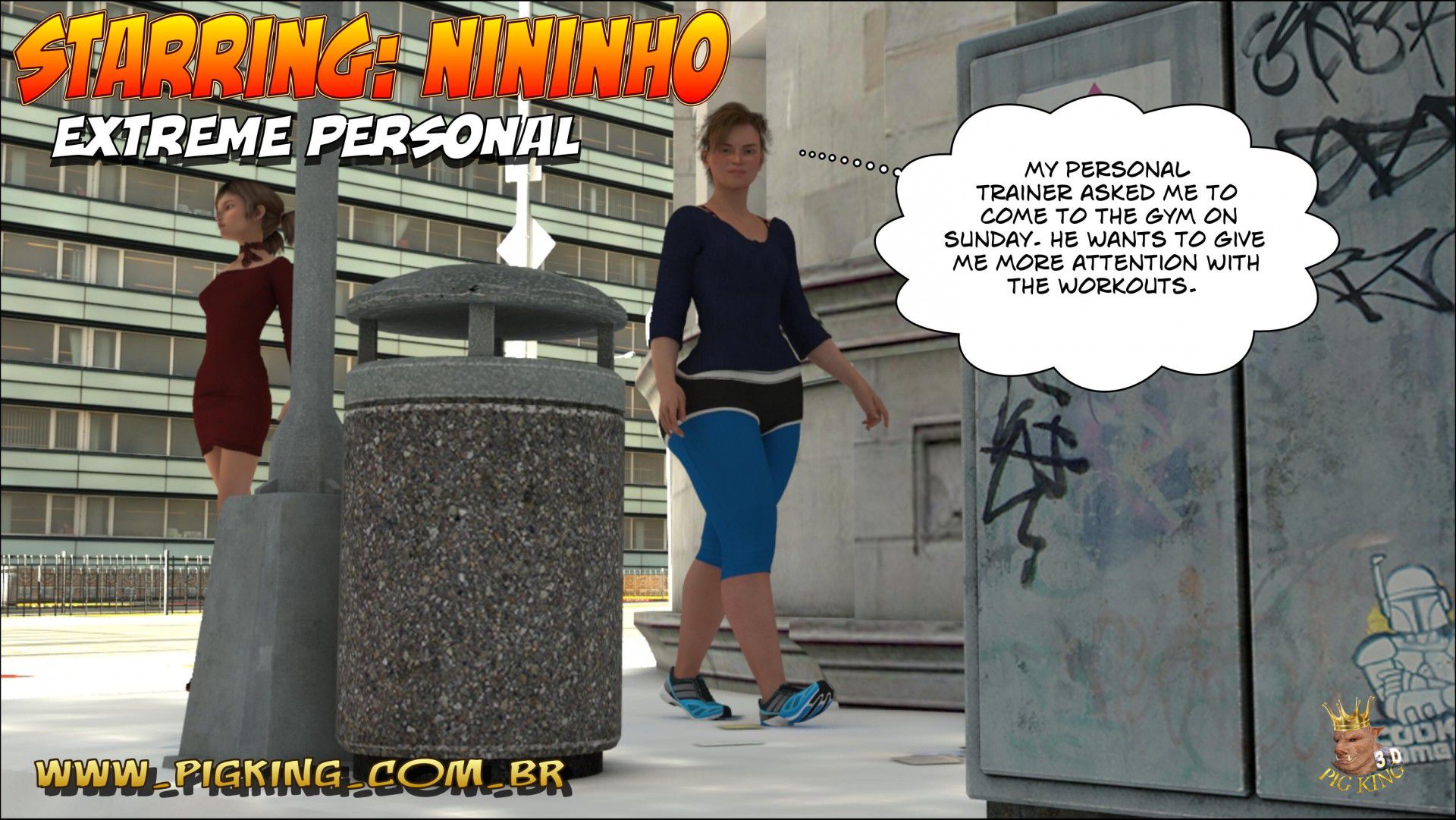 Extreme Personal – Nininho, Chaiene , Willy [PigKing] 1 . Extreme Personal - Nininho, Chaiene , Greg - Chapter 1 [PigKing] – page 1