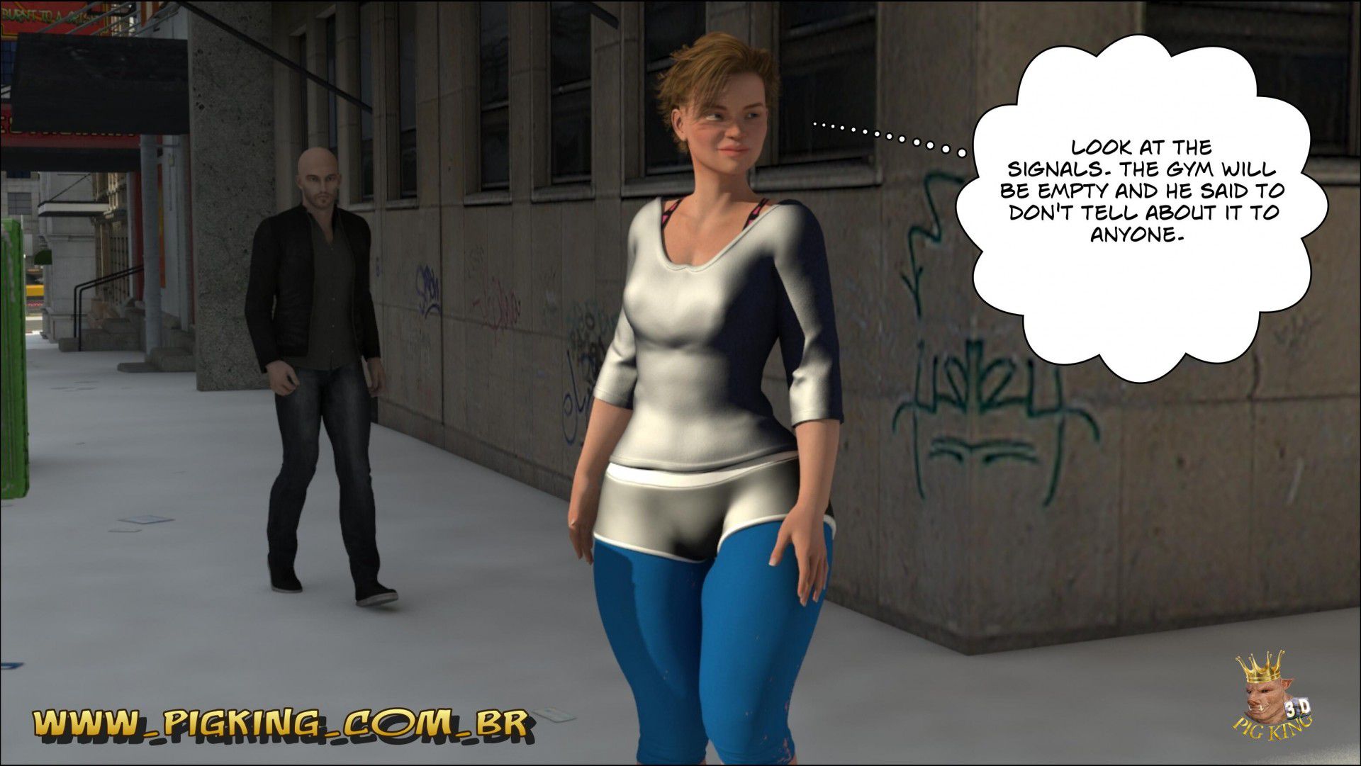 Extreme Personal – Nininho, Chaiene , Willy [PigKing] 1 . Extreme Personal - Nininho, Chaiene , Greg - Chapter 1 [PigKing] – page 3