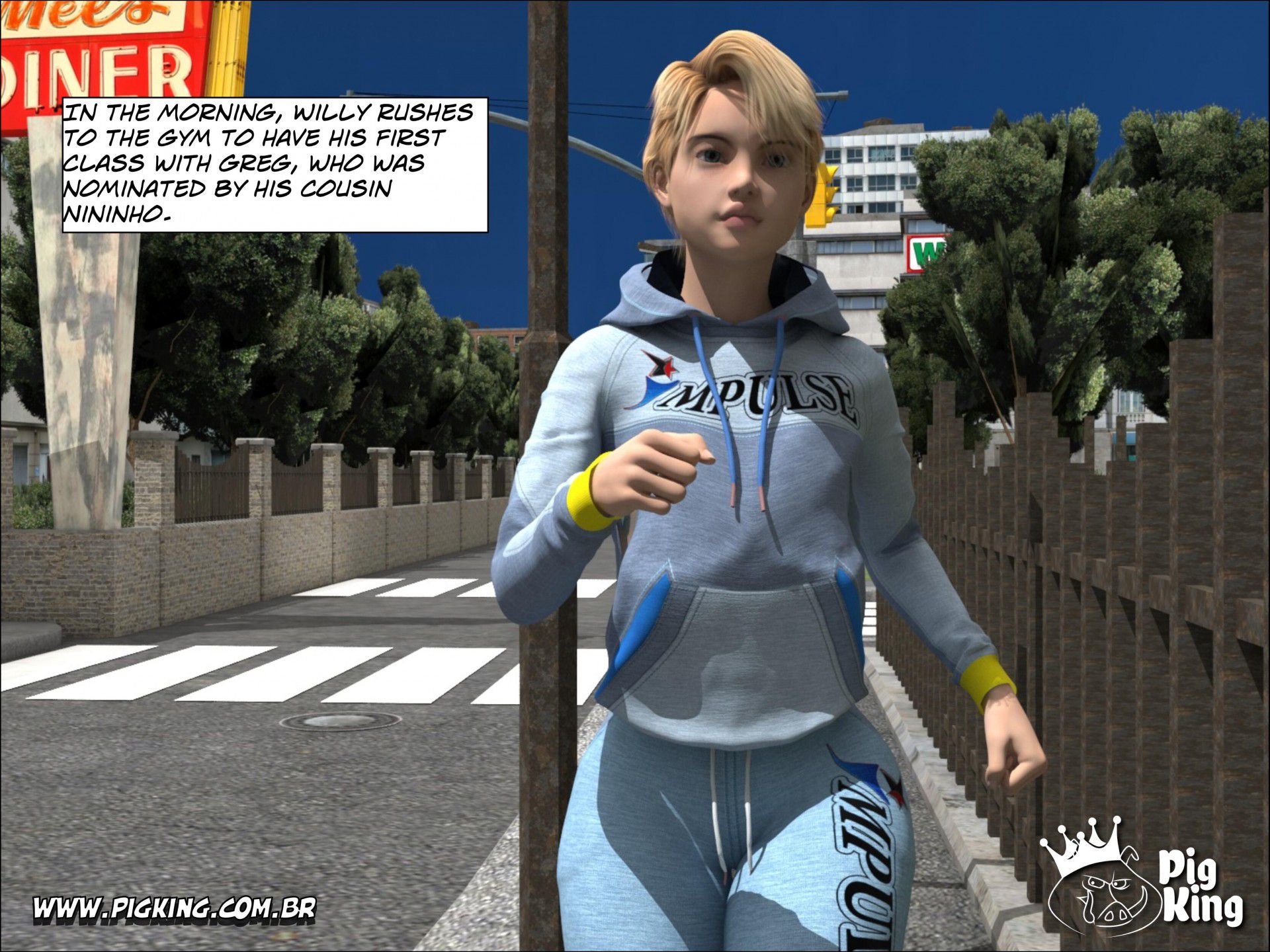 Extreme Personal – Nininho, Chaiene , Willy [PigKing] 2 . Extreme Personal - Willy, Greg - Chapter 2 [PigKing] – page 2