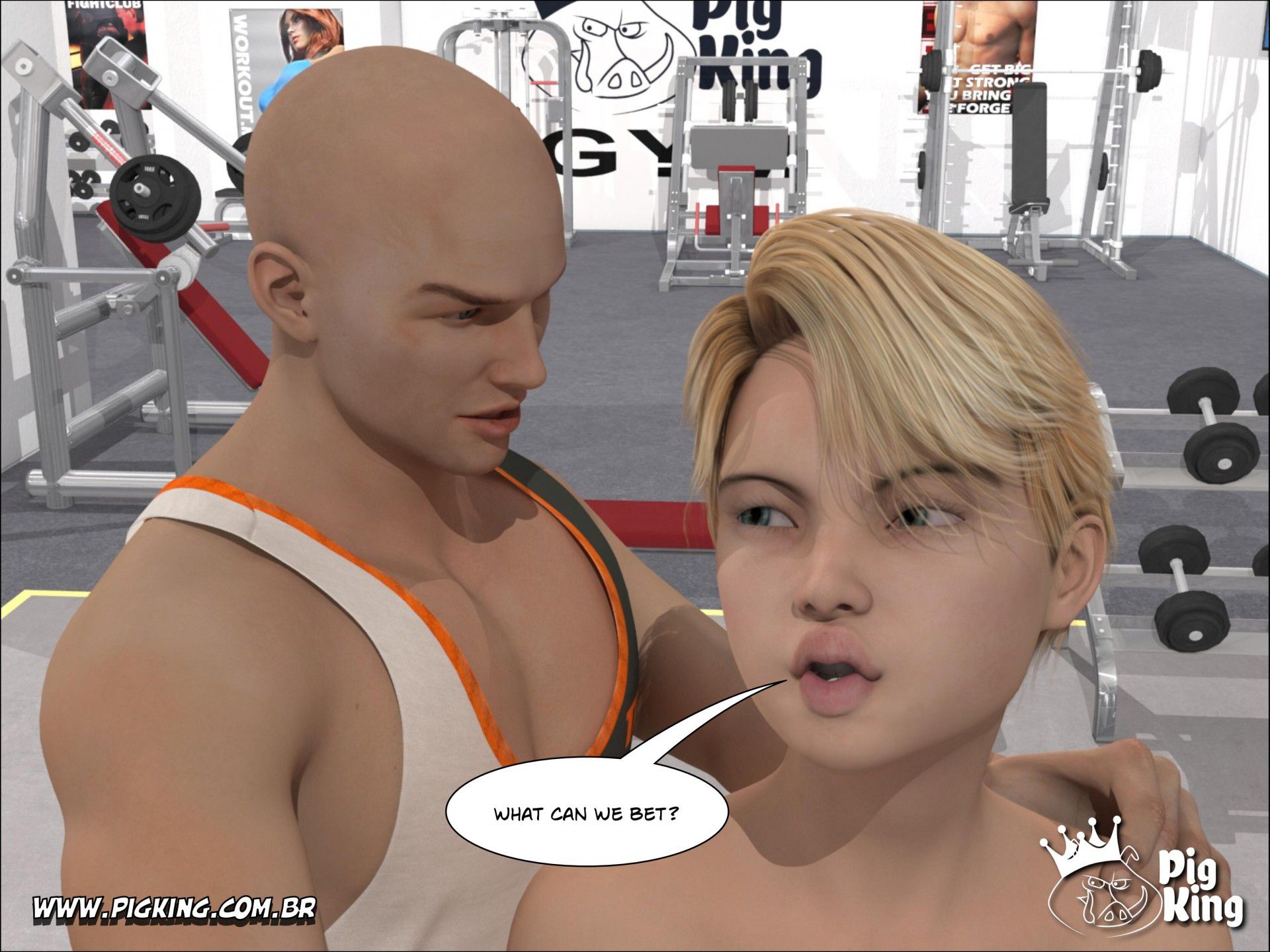 Extreme Personal – Nininho, Chaiene , Willy [PigKing] 2 . Extreme Personal - Willy, Greg - Chapter 2 [PigKing] – page 44