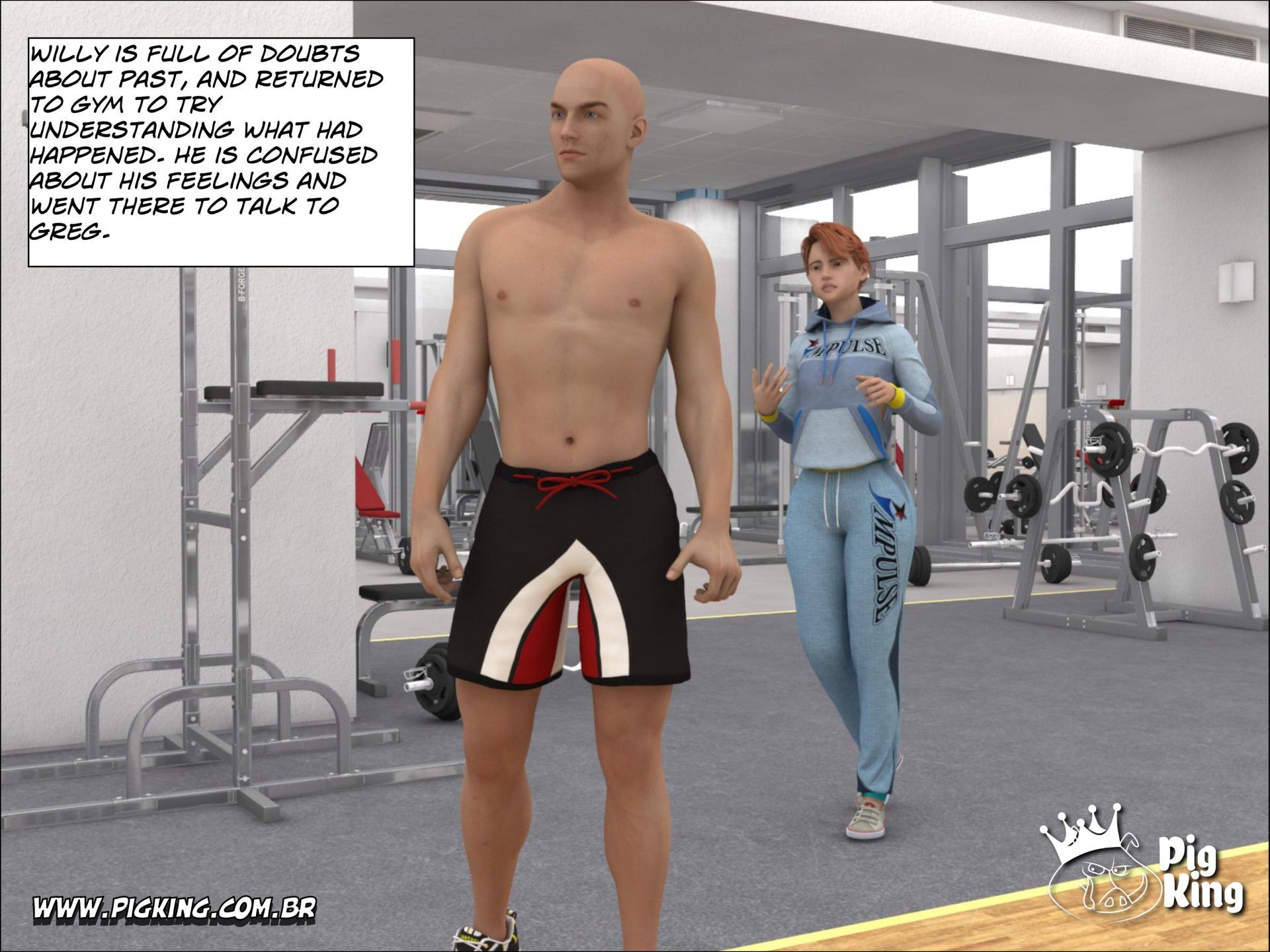 Extreme Personal – Nininho, Chaiene , Willy [PigKing] 3 . Extreme Personal - Willy, Greg - Chapter 3 [PigKing] – page 2