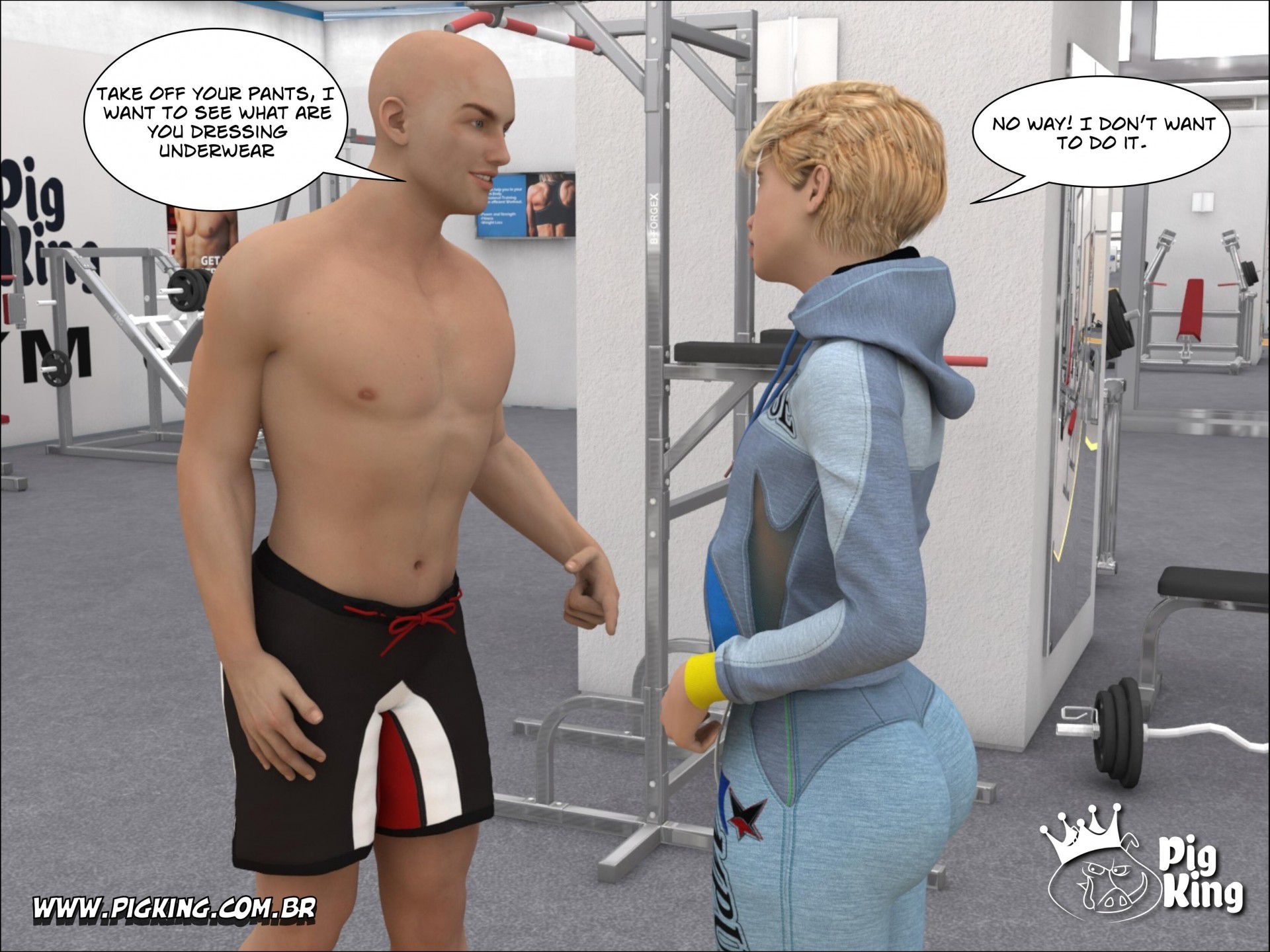 Extreme Personal – Nininho, Chaiene , Willy [PigKing] 3 . Extreme Personal - Willy, Greg - Chapter 3 [PigKing] – page 7
