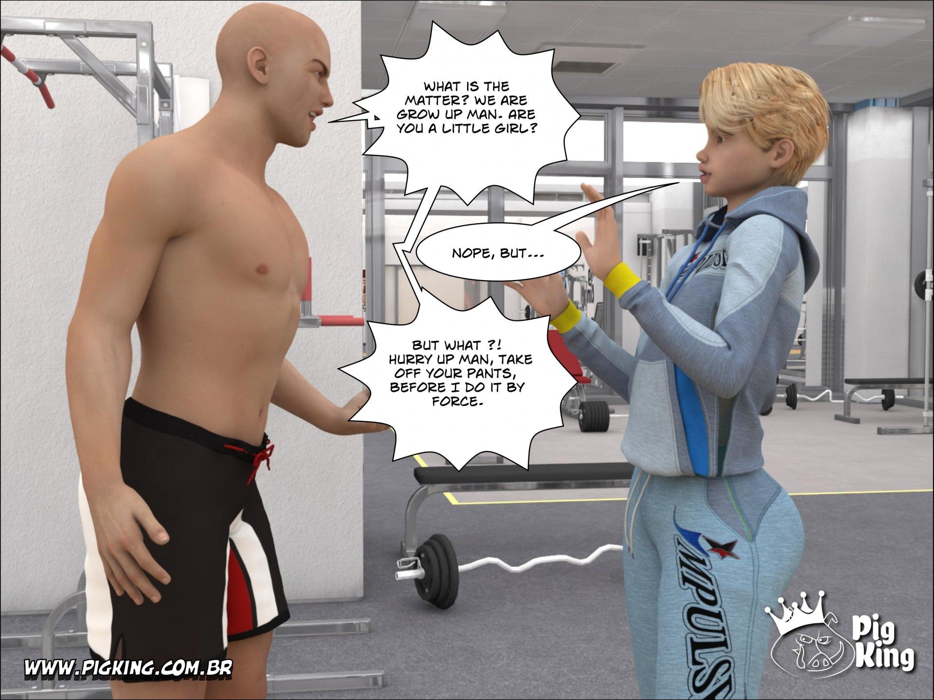 Extreme Personal – Nininho, Chaiene , Willy [PigKing] 3 . Extreme Personal - Willy, Greg - Chapter 3 [PigKing] – page 8