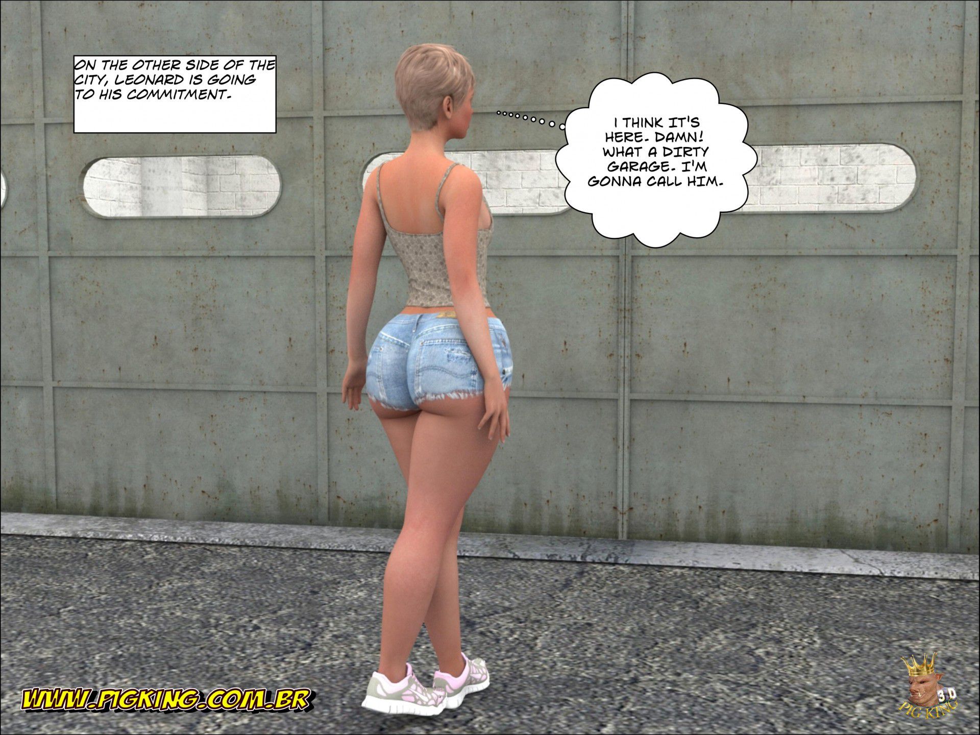 PigKing’s Bar – Helena, Julian, Leonard [PigKing] 2 . PigKing's Bar - Julian, Leonard, Rick, Eric - Chapter 2 [PigKing] – page 20