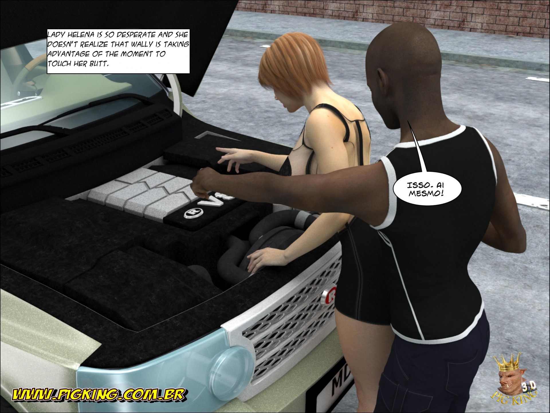 Pig’s Hole – Helena [PigKing] 1 . Pig's Hole - Helena, Wally - Chapter 1 [PigKing] – page 22