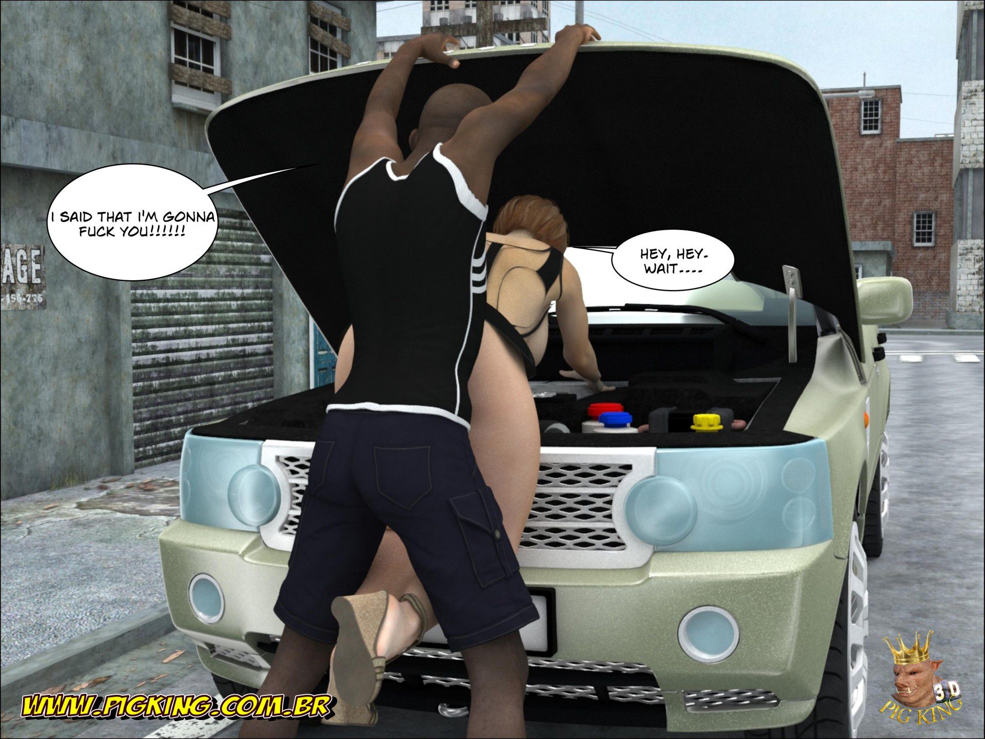 Pig’s Hole – Helena [PigKing] 1 . Pig's Hole - Helena, Wally - Chapter 1 [PigKing] – page 34