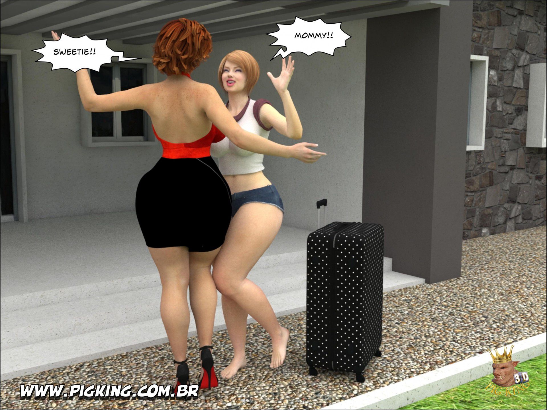 Lady Katherine – Katherine [PigKing] 1 . Lady Katherine - Katherine, Carlos - Chapter 1 [PigKing] – page 4