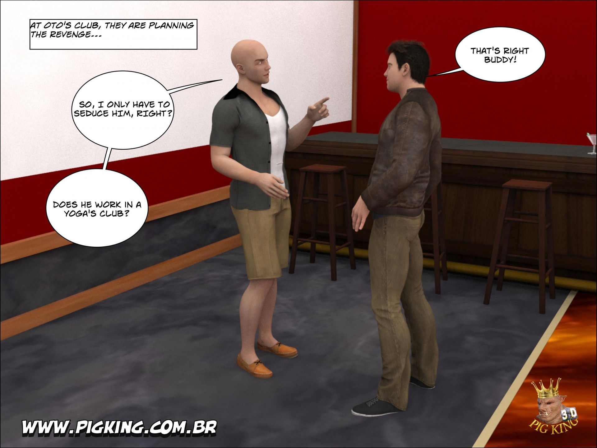 Dangerous Liaisons – Cristiano, Leonard, Nininho [PigKing] 4 . The Revenge - Cristiano, York - [PigKing] – page 2