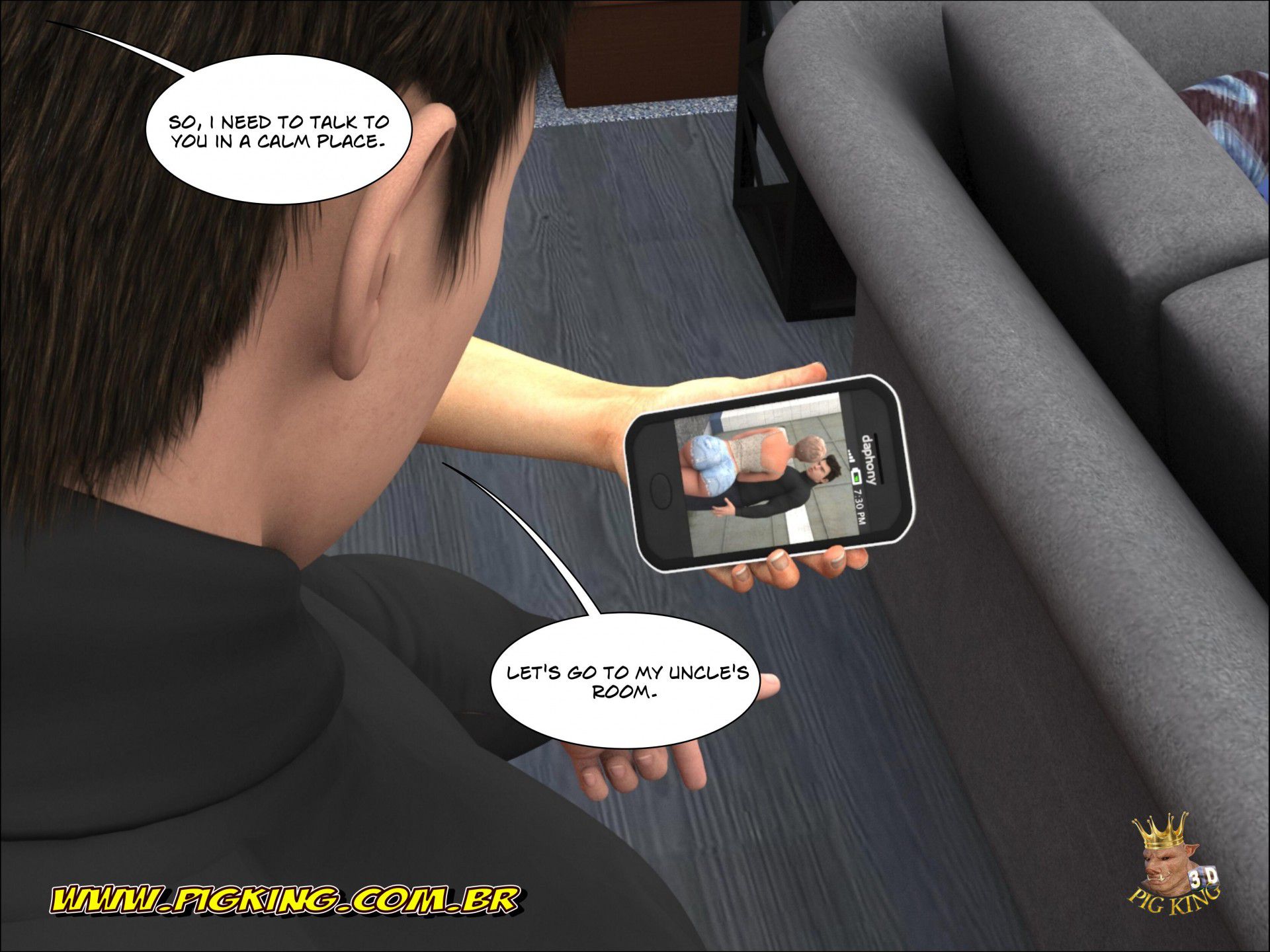 Dangerous Liaisons – Cristiano, Leonard, Nininho [PigKing] 3 . Dangerous Liaisons - Leonard, Cristiano, Eric, Ivan - Chapter 3 [PigKing] – page 13