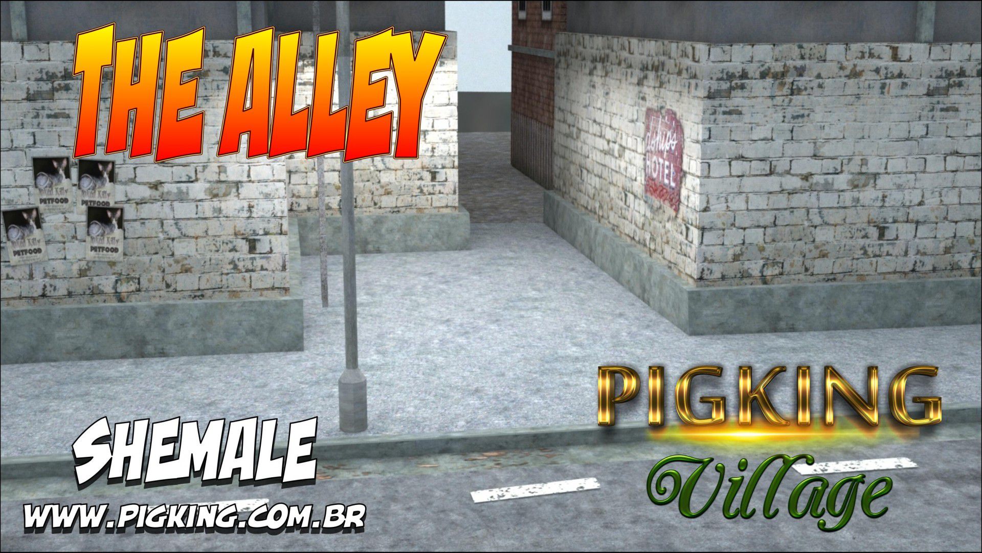 The Alley – Julian [PigKing] 1 . The Alley - Julian, Wally - Chapter 1 [PigKing] – page 1