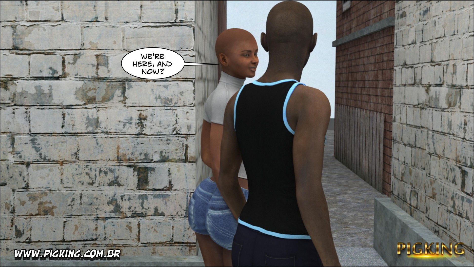 The Alley – Julian [PigKing] 1 . The Alley - Julian, Wally - Chapter 1 [PigKing] – page 7