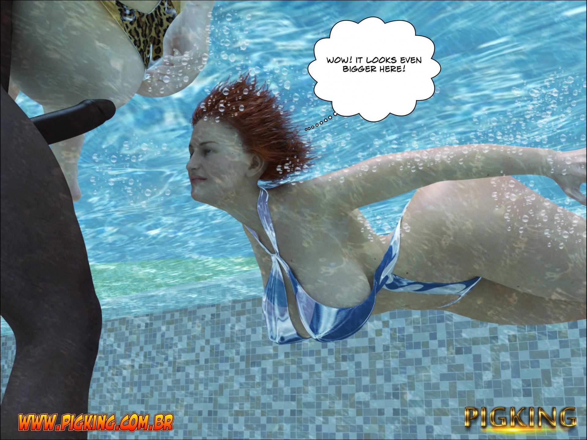 Sunbath – Helena, Katherine [PigKing] 1 . Sunbath - Helena, Katherine, Hector - Chapter 1 [PigKing] – page 28