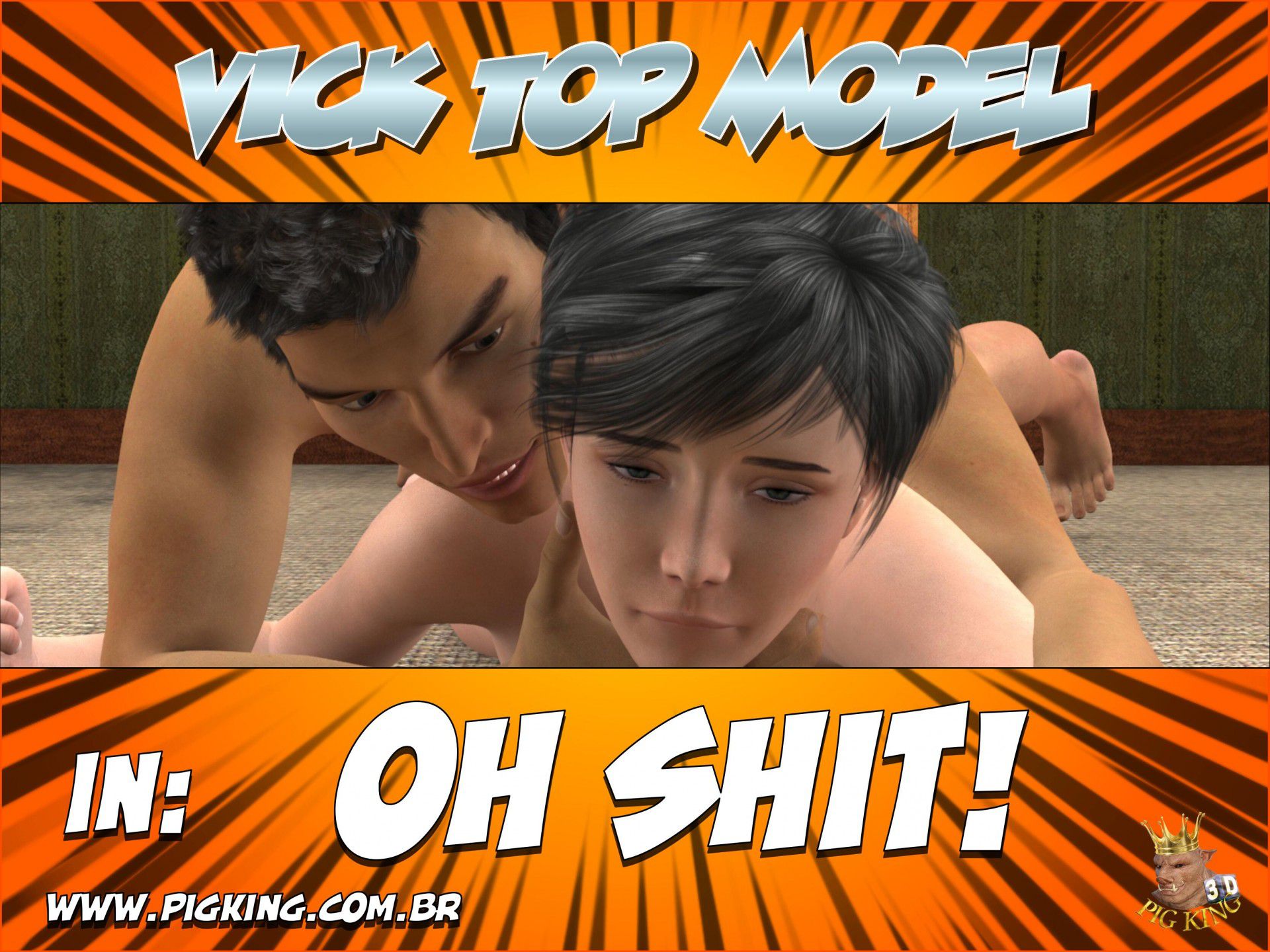 Top Model – Vick, Cristiano [PigKing] 3 . Top Model - Oh Shit! - Vick, Blake, Bob - Chapter 3 [PigKing] – page 1