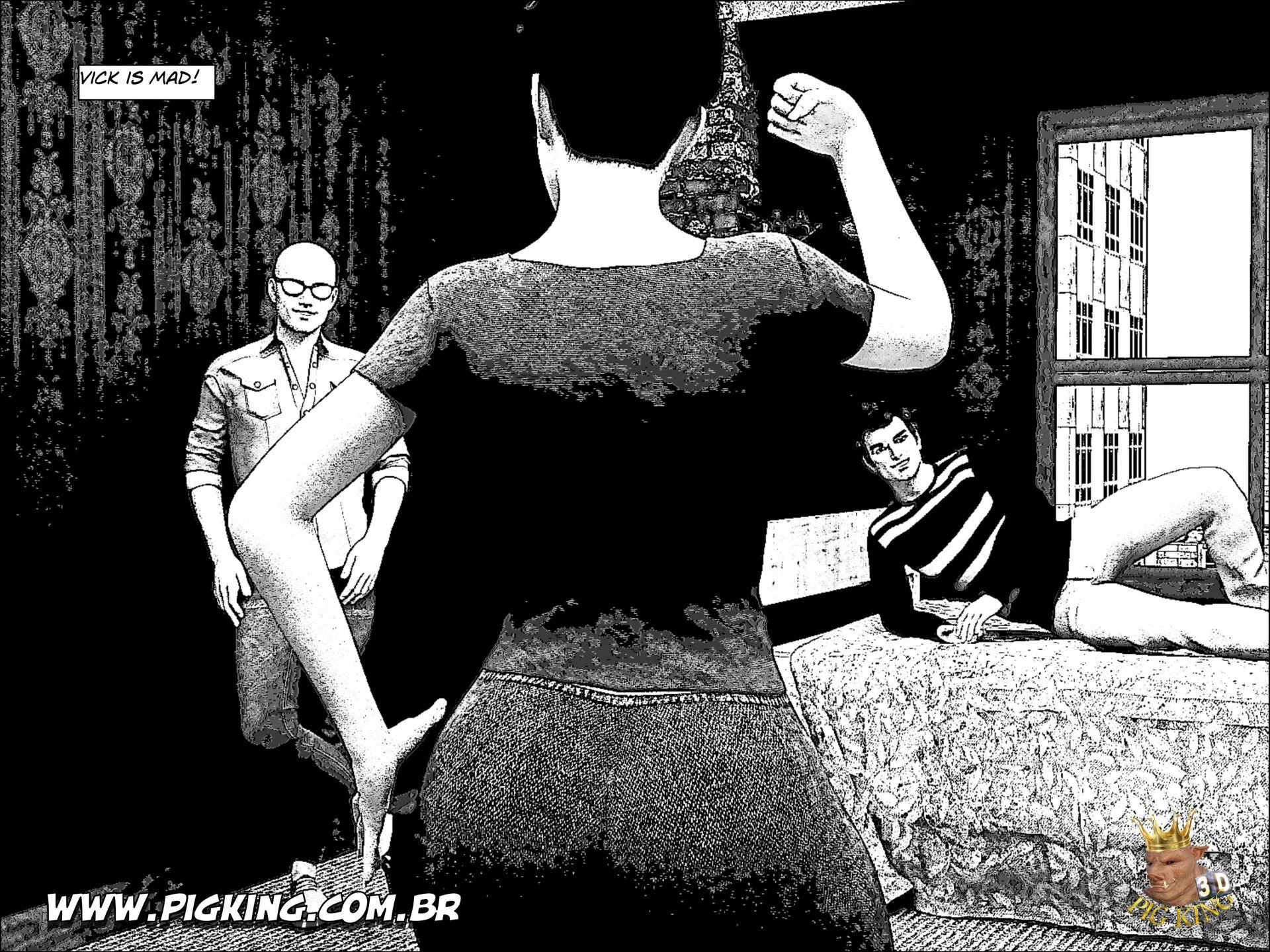 Top Model – Vick, Cristiano [PigKing] 3 . Top Model - Oh Shit! - Vick, Blake, Bob - Chapter 3 [PigKing] – page 11