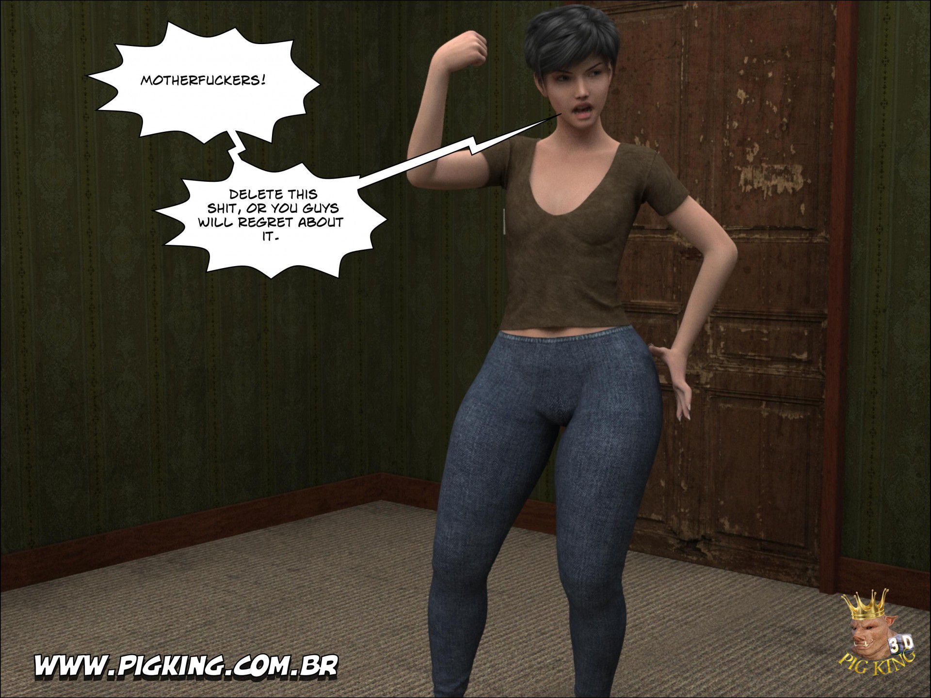 Top Model – Vick, Cristiano [PigKing] 3 . Top Model - Oh Shit! - Vick, Blake, Bob - Chapter 3 [PigKing] – page 13