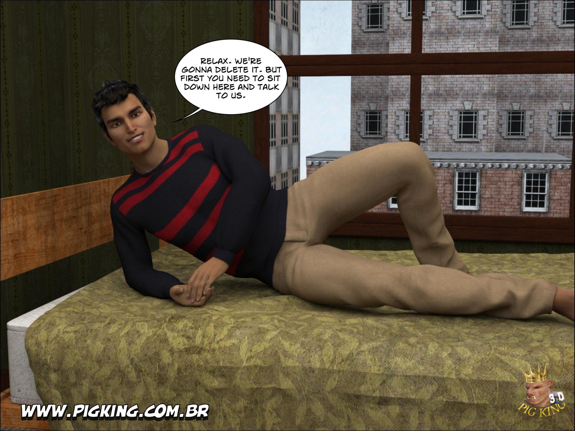 Top Model – Vick, Cristiano [PigKing] 3 . Top Model - Oh Shit! - Vick, Blake, Bob - Chapter 3 [PigKing] – page 14