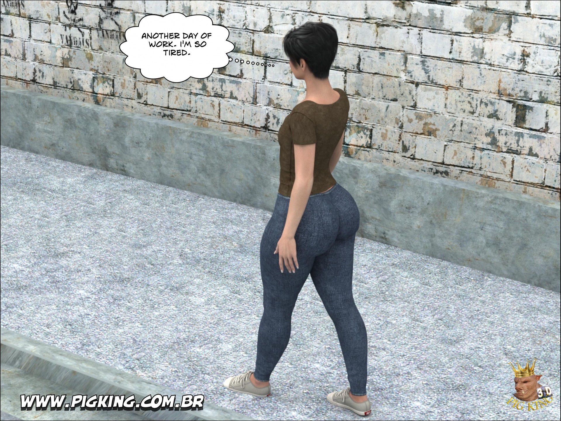 Top Model – Vick, Cristiano [PigKing] 3 . Top Model - Oh Shit! - Vick, Blake, Bob - Chapter 3 [PigKing] – page 2