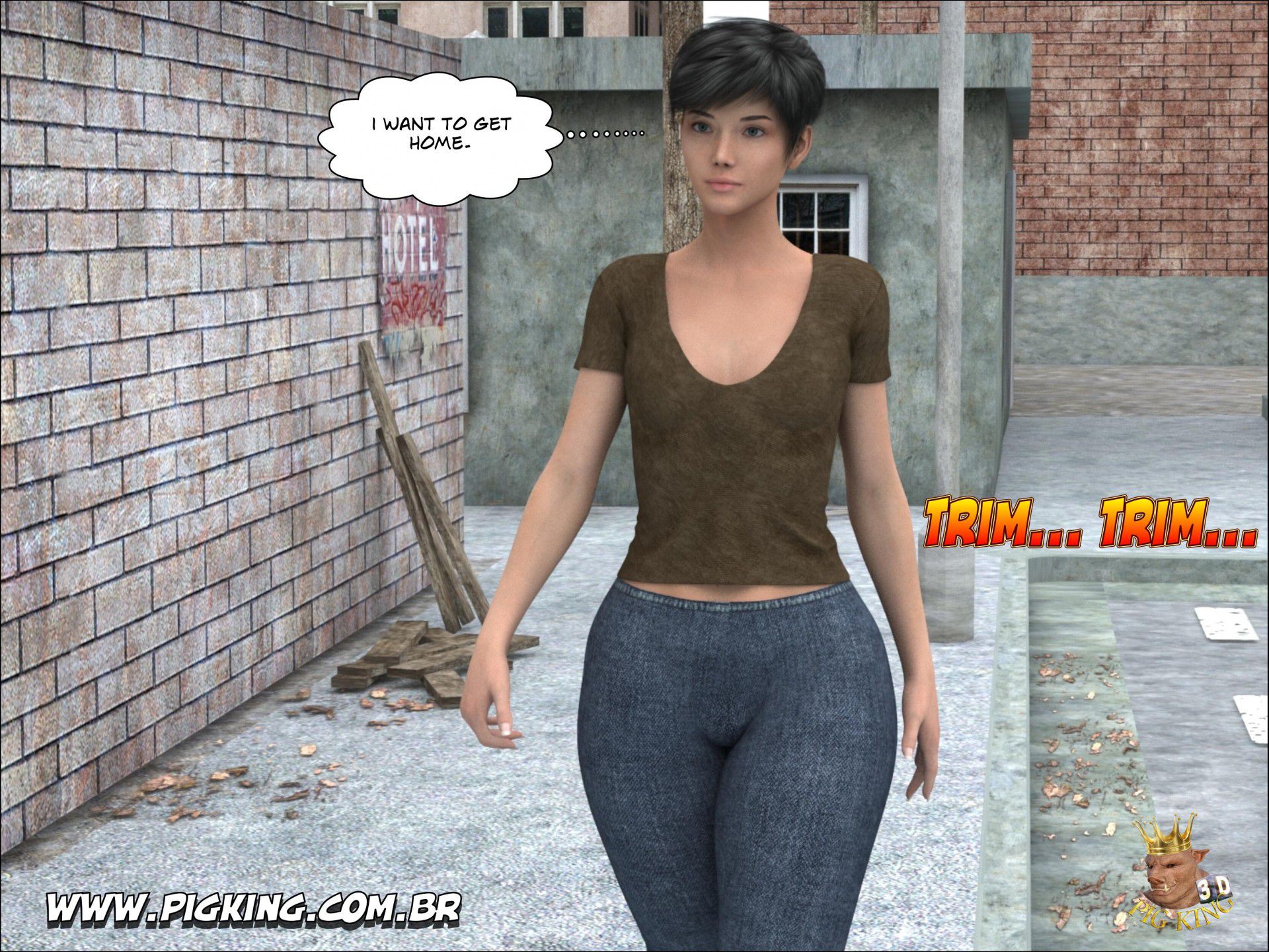 Top Model – Vick, Cristiano [PigKing] 3 . Top Model - Oh Shit! - Vick, Blake, Bob - Chapter 3 [PigKing] – page 3