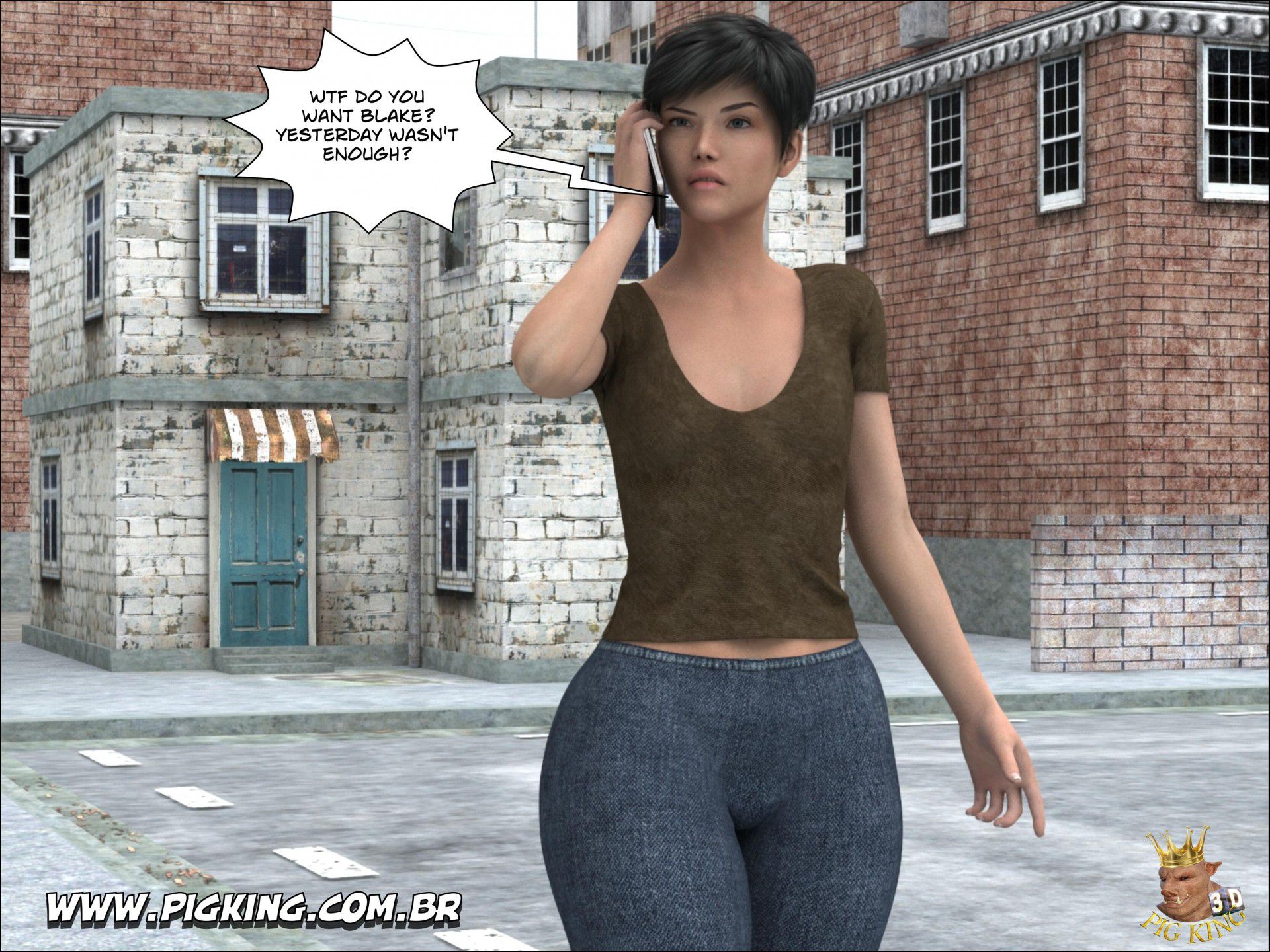 Top Model – Vick, Cristiano [PigKing] 3 . Top Model - Oh Shit! - Vick, Blake, Bob - Chapter 3 [PigKing] – page 4