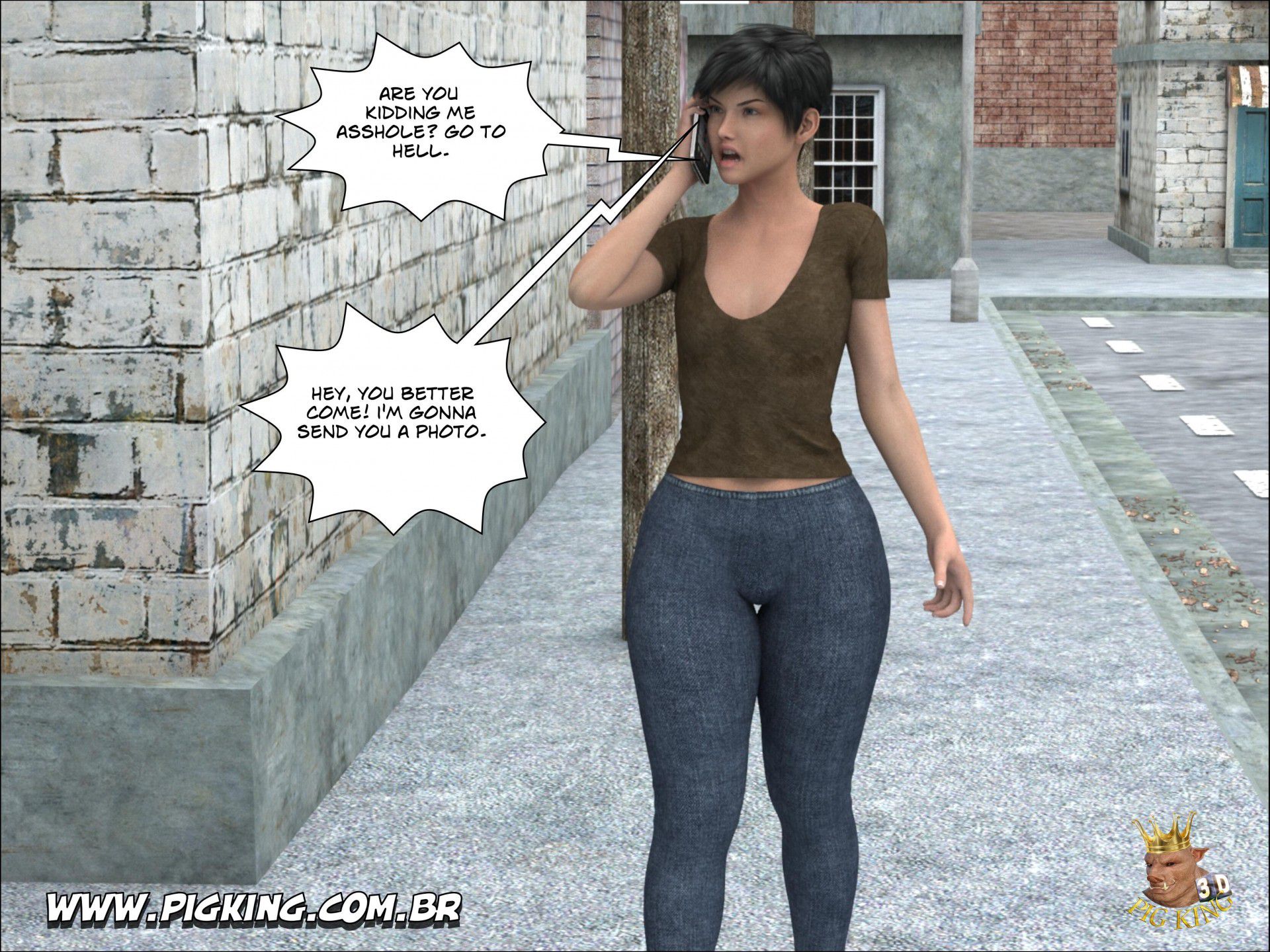 Top Model – Vick, Cristiano [PigKing] 3 . Top Model - Oh Shit! - Vick, Blake, Bob - Chapter 3 [PigKing] – page 6