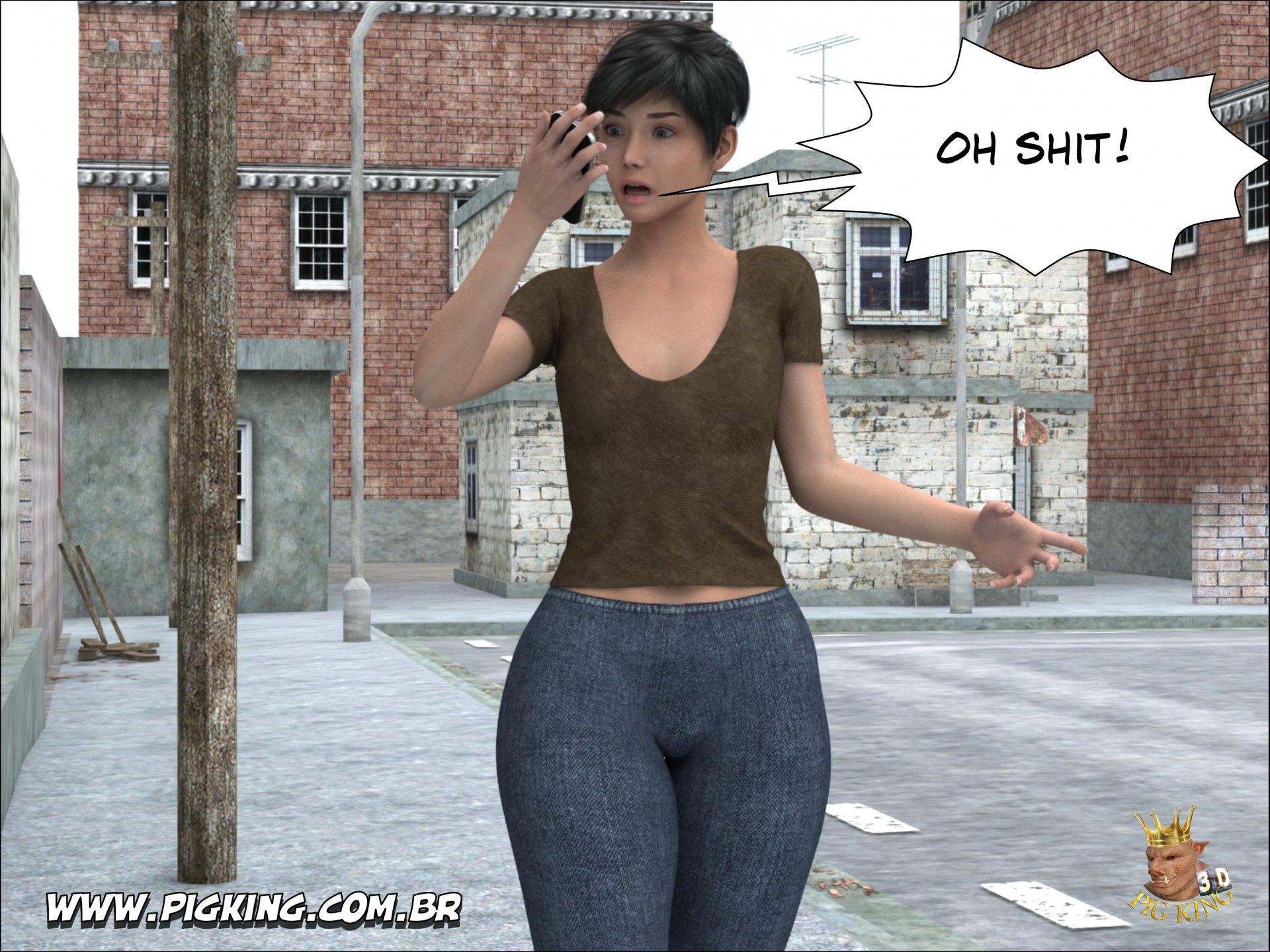 Top Model – Vick, Cristiano [PigKing] 3 . Top Model - Oh Shit! - Vick, Blake, Bob - Chapter 3 [PigKing] – page 7