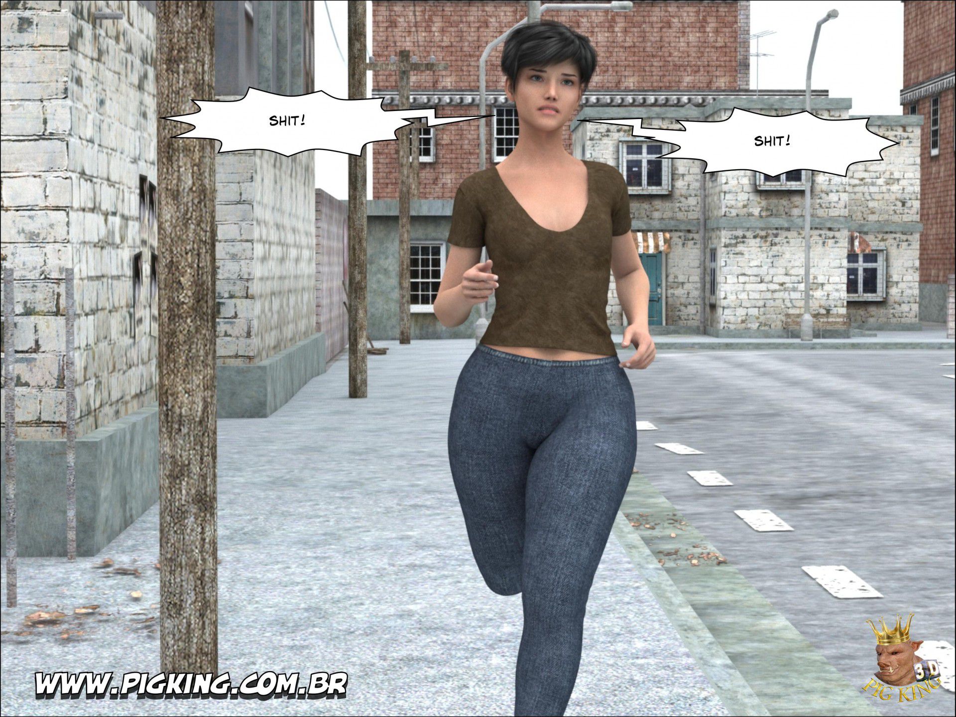 Top Model – Vick, Cristiano [PigKing] 3 . Top Model - Oh Shit! - Vick, Blake, Bob - Chapter 3 [PigKing] – page 9