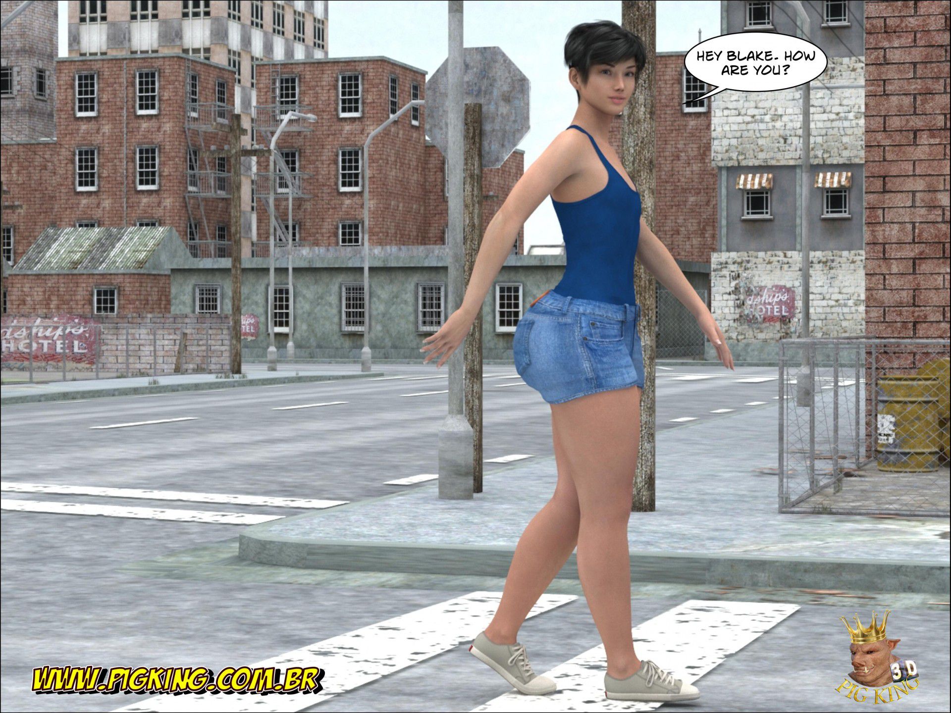 Top Model – Vick, Cristiano [PigKing] 2 . Top Model - I Know What You Did! - Vick, Blake - Chapter 2 [PigKing] – page 3
