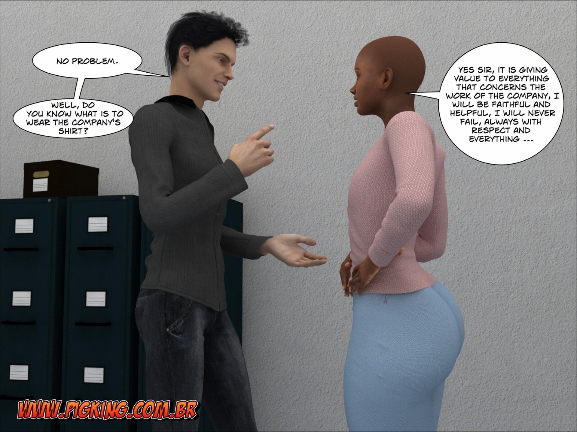 Employee Of The Month – Julian, Nininho [PigKing] 1 . Employee Of The Month - Julian, Nininho, Carlos - Chapter 1 [PigKing] – page 11