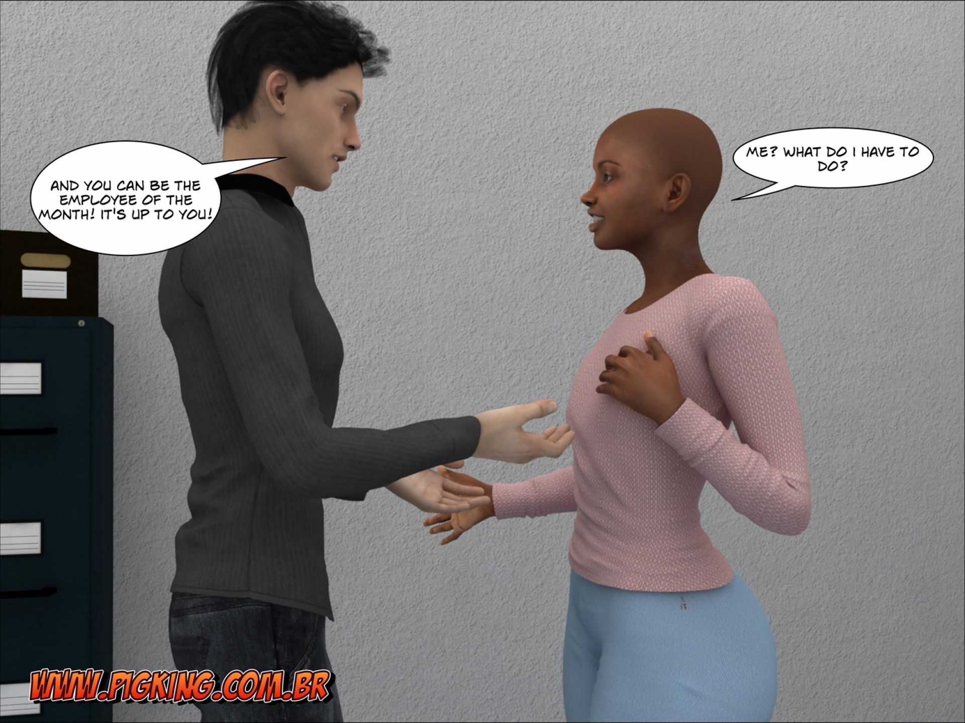 Employee Of The Month – Julian, Nininho [PigKing] 1 . Employee Of The Month - Julian, Nininho, Carlos - Chapter 1 [PigKing] – page 13