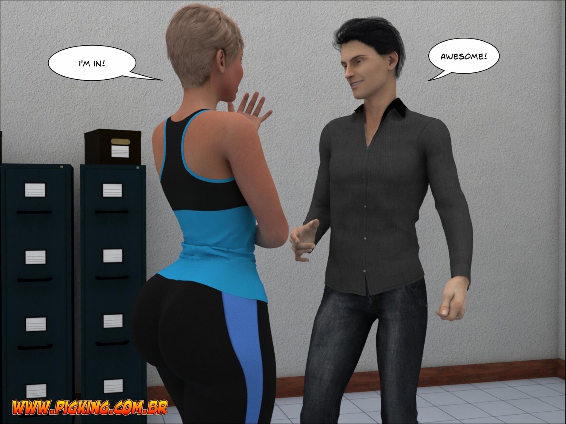 Employee Of The Month – Julian, Nininho [PigKing] 1 . Employee Of The Month - Julian, Nininho, Carlos - Chapter 1 [PigKing] – page 74