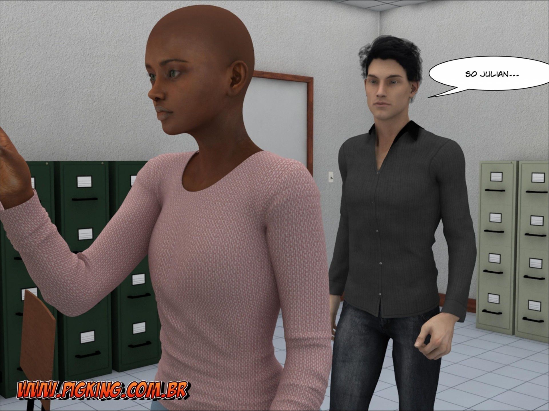 Employee Of The Month – Julian, Nininho [PigKing] 1 . Employee Of The Month - Julian, Nininho, Carlos - Chapter 1 [PigKing] – page 9