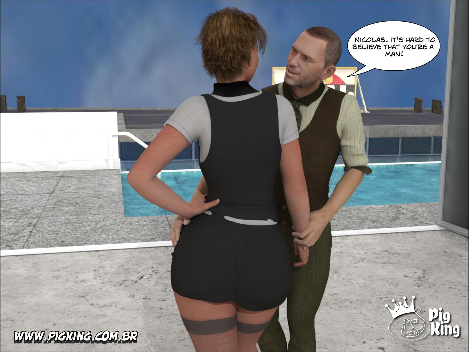 Delivery – Nininho [PigKing] 1 . Delivery - Nininho, Carlos, Hans - Chapter 1 [PigKing] – page 51