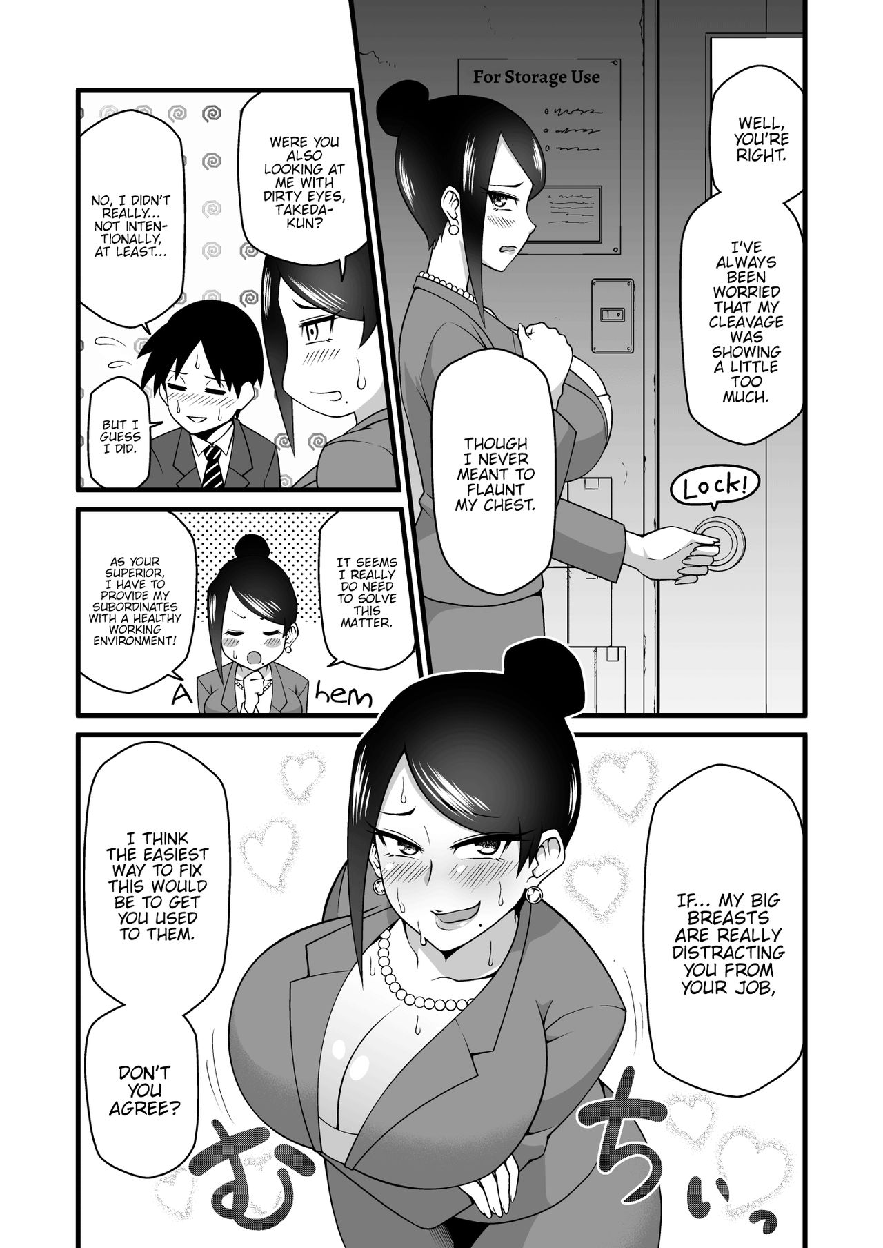 Kono Kyonyuu de Joushi wa Muri desho!! (Bijin Onna Joushi Takizawa-san) [Simayuu, Oniyama] 1 . Kono Kyonyuu de Joushi wa Muri desho!!  - Chapter 1 (Bijin Onna Joushi Takizawa-san) [Simayuu, Oniyama] – page 6