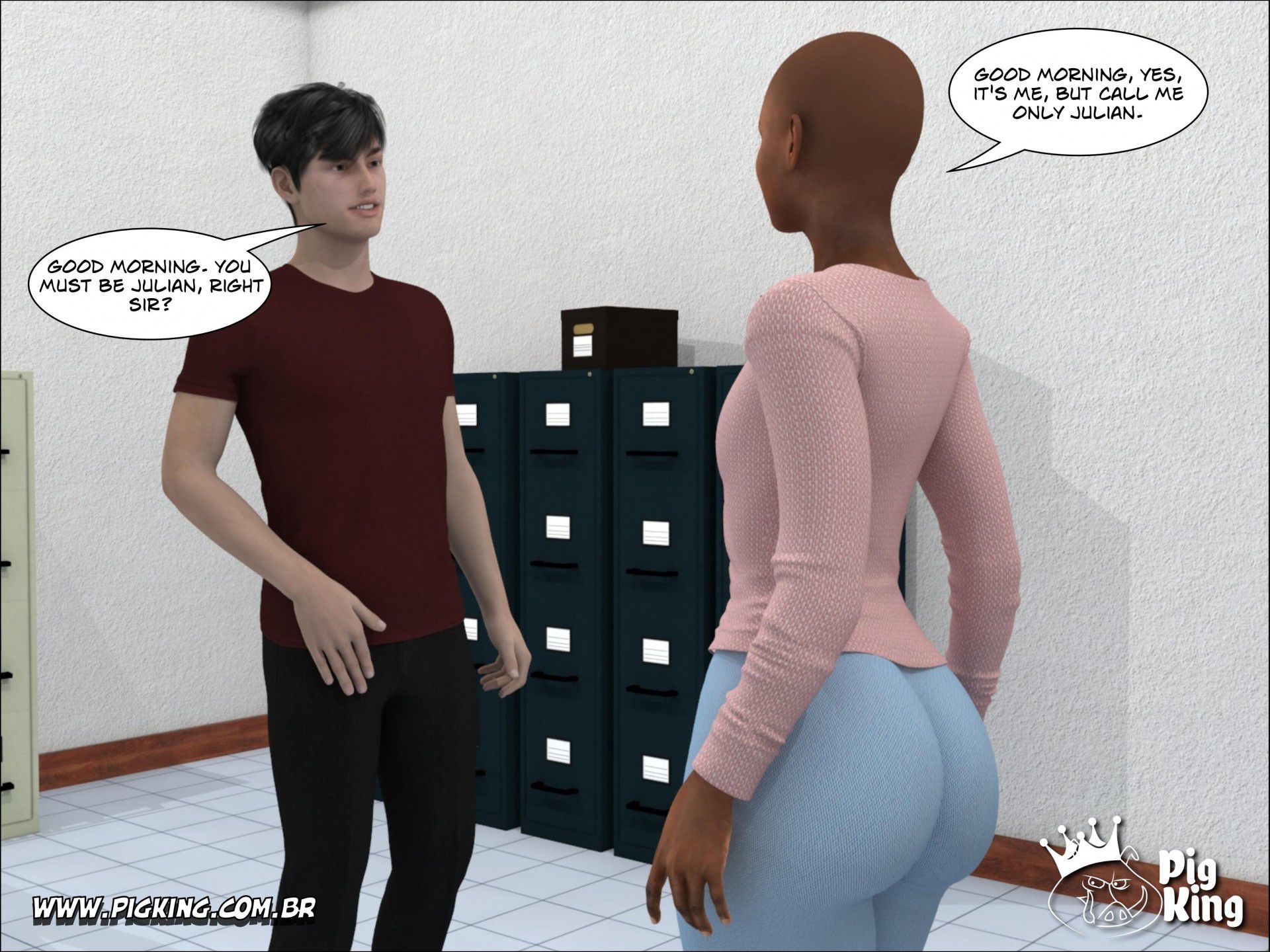 The Trainee – Julian [PigKing] 1 . The Trainee - Julian, Ian - Chapter 1 [PigKing] – page 2