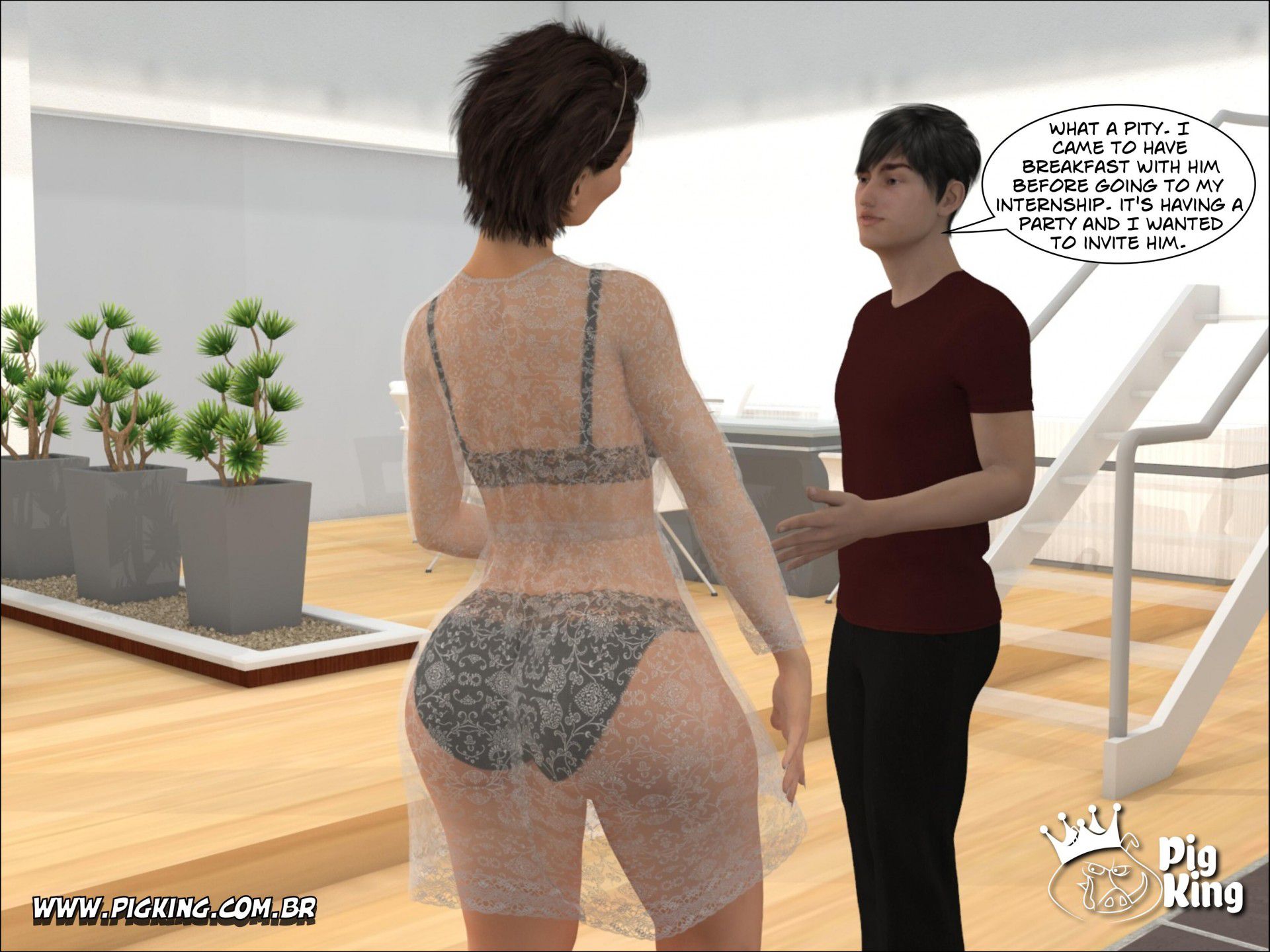 A Great Day – Edna [PigKing] 1 . A Great Day - Edna, Ian - Chapter 1 [PigKing] – page 11