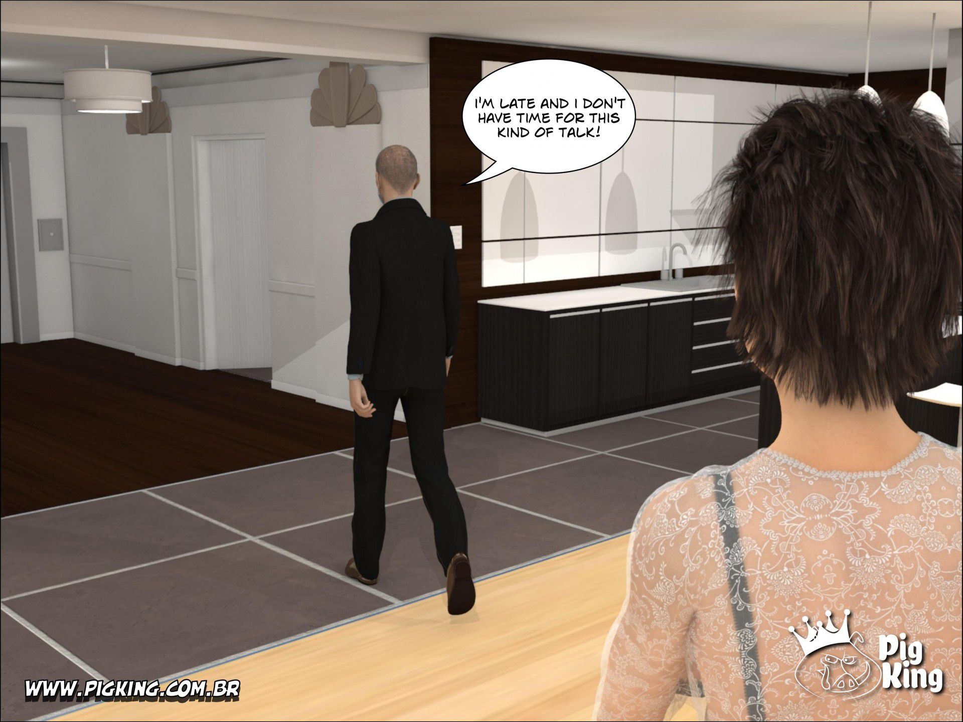 A Great Day – Edna [PigKing] 1 . A Great Day - Edna, Ian - Chapter 1 [PigKing] – page 7