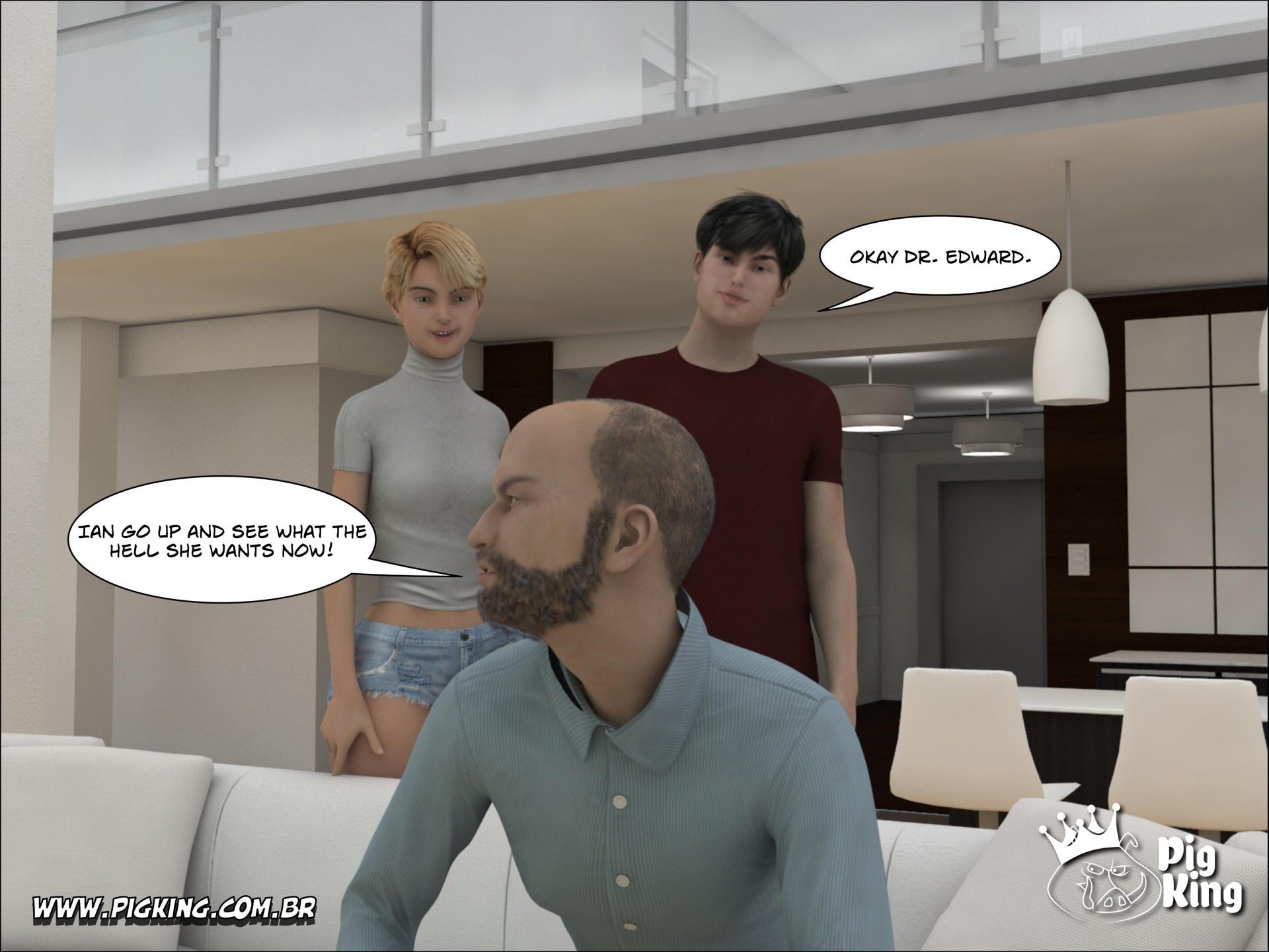 2 To 1 – Edna, Willy [PigKing] 1 . 2 To 1 - Edna, Willy - Chapter 1 [PigKing] – page 16