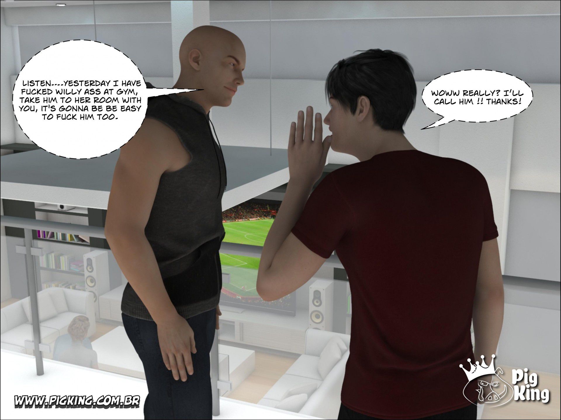 2 To 1 – Edna, Willy [PigKing] 1 . 2 To 1 - Edna, Willy - Chapter 1 [PigKing] – page 34