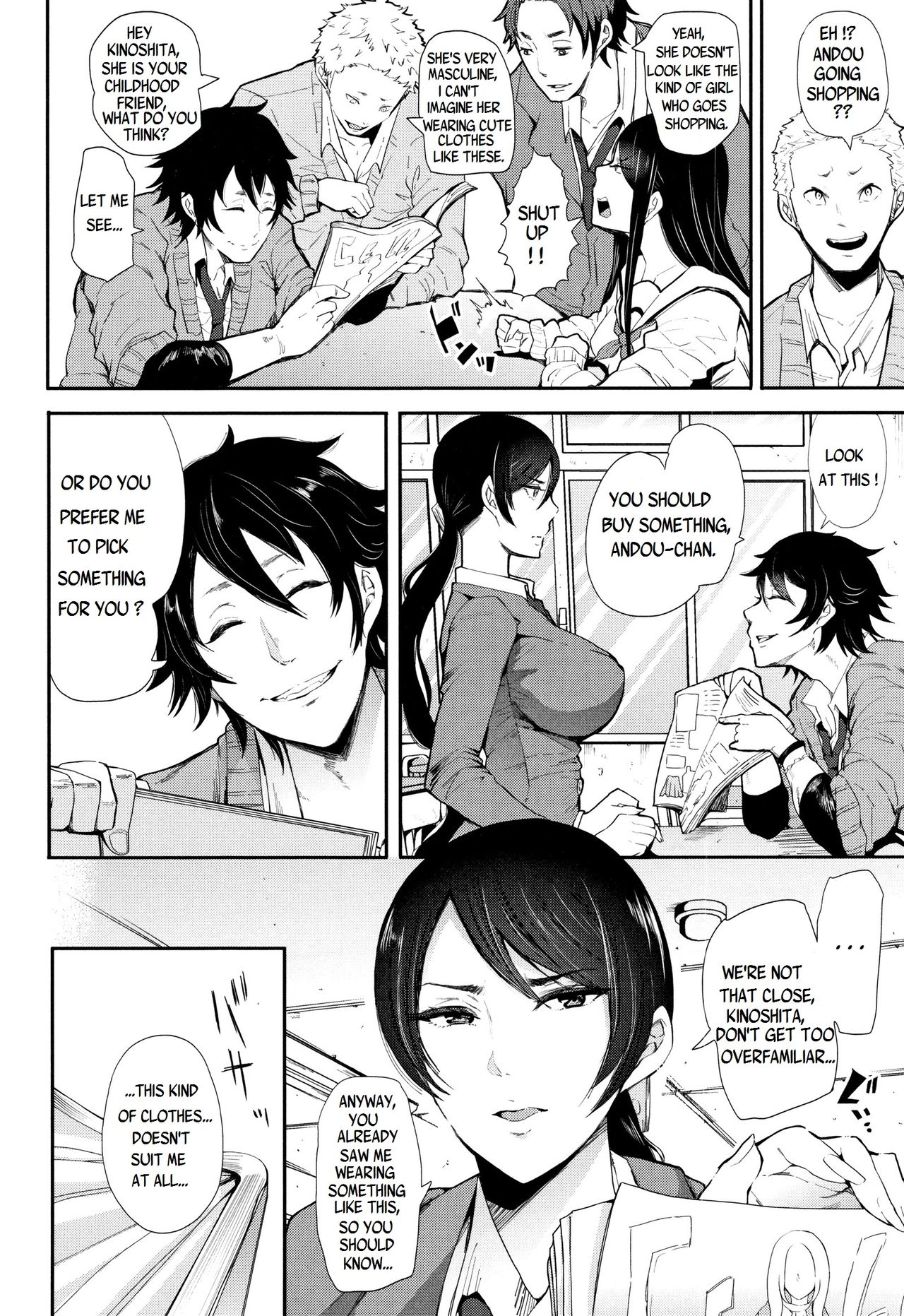 Kinoshita-kun x Andou-chan [Shomu] 1 . Kinoshita-kun x Andou-chan - Chapter 1 [Shomu] – page 2