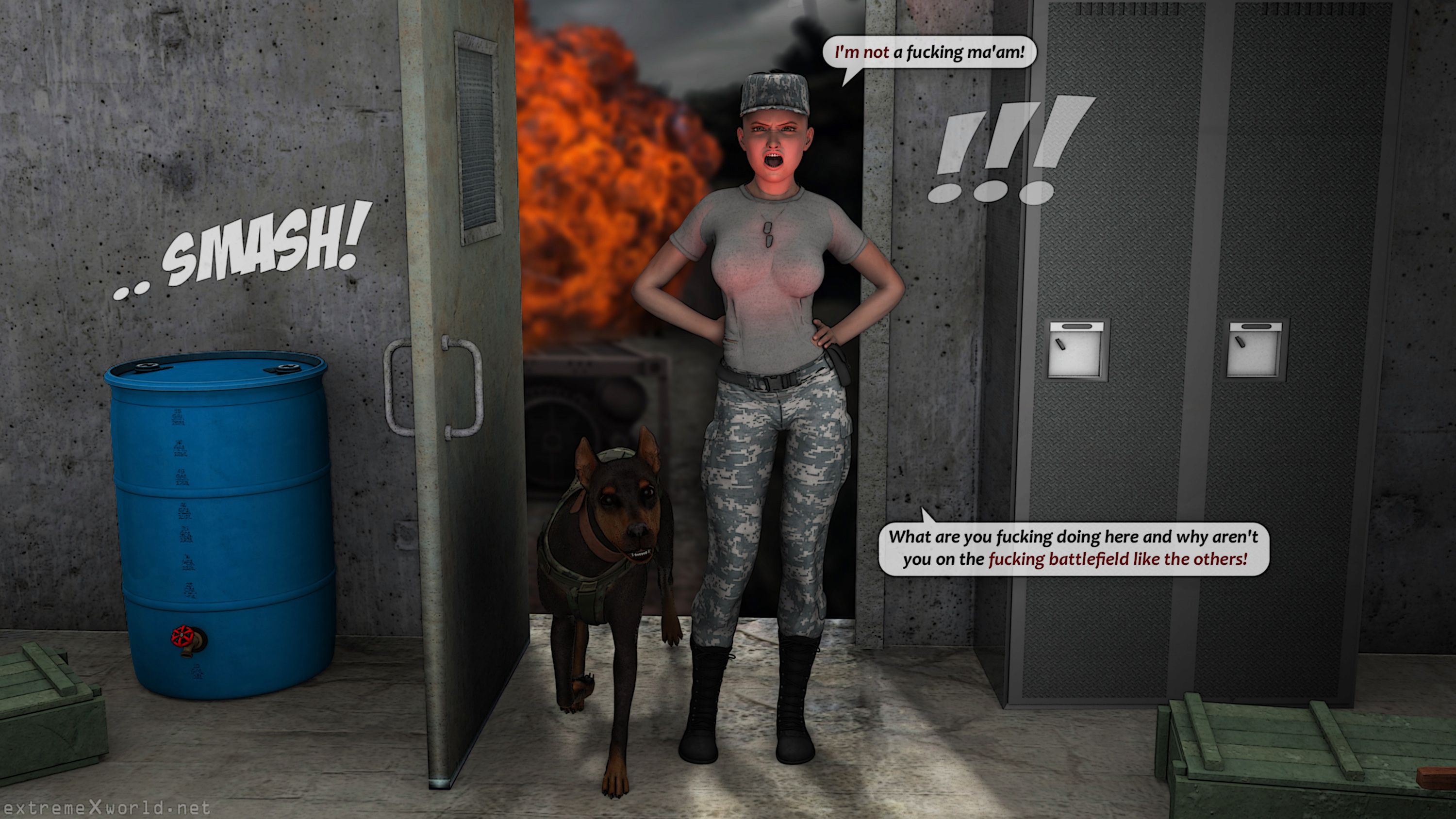 Military Slut [ExtremeXWorld] 1 . Military Slut  - Chapter 1 [ExtremeXWorld] – page 11