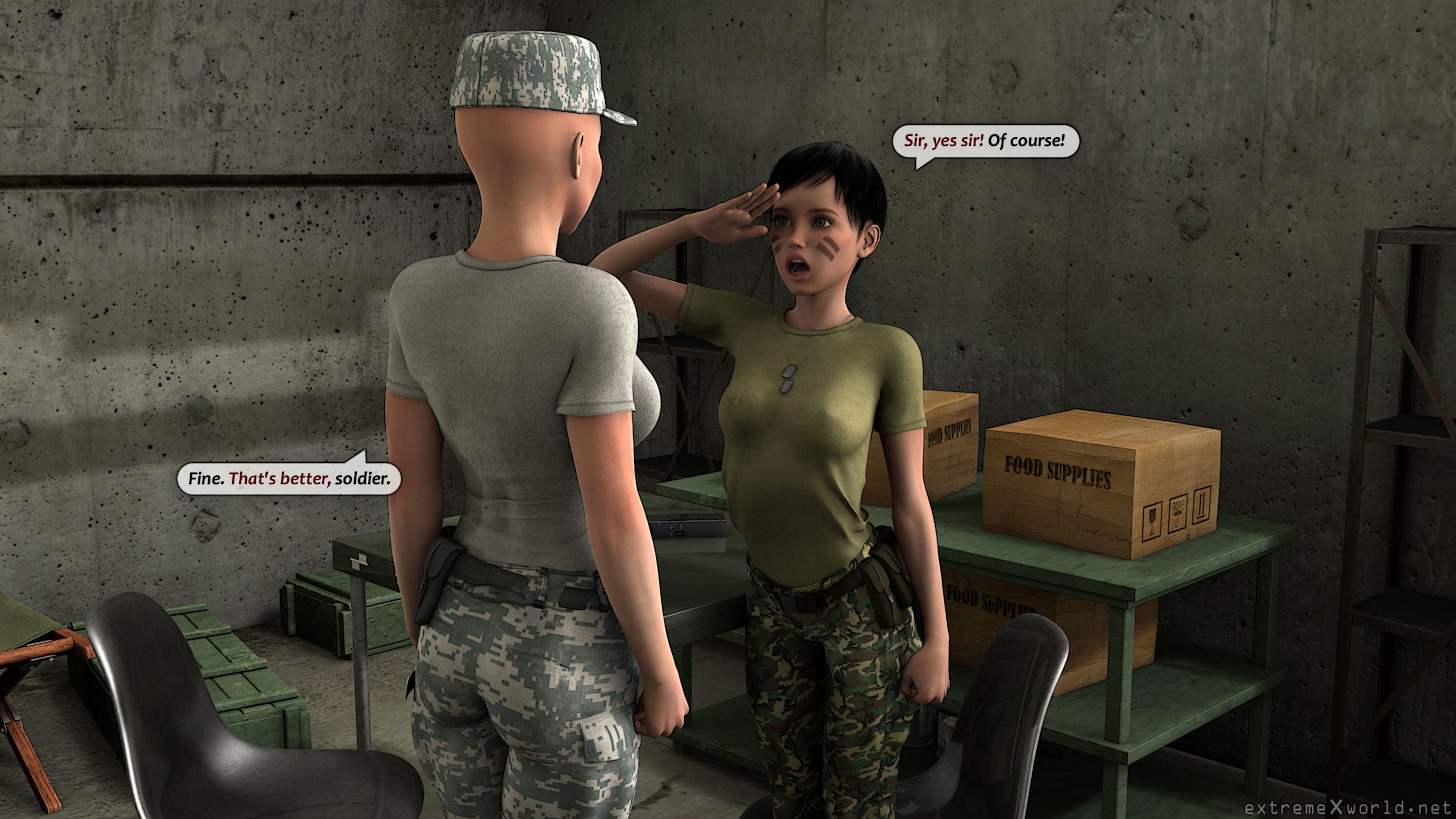 Military Slut [ExtremeXWorld] 1 . Military Slut  - Chapter 1 [ExtremeXWorld] – page 17