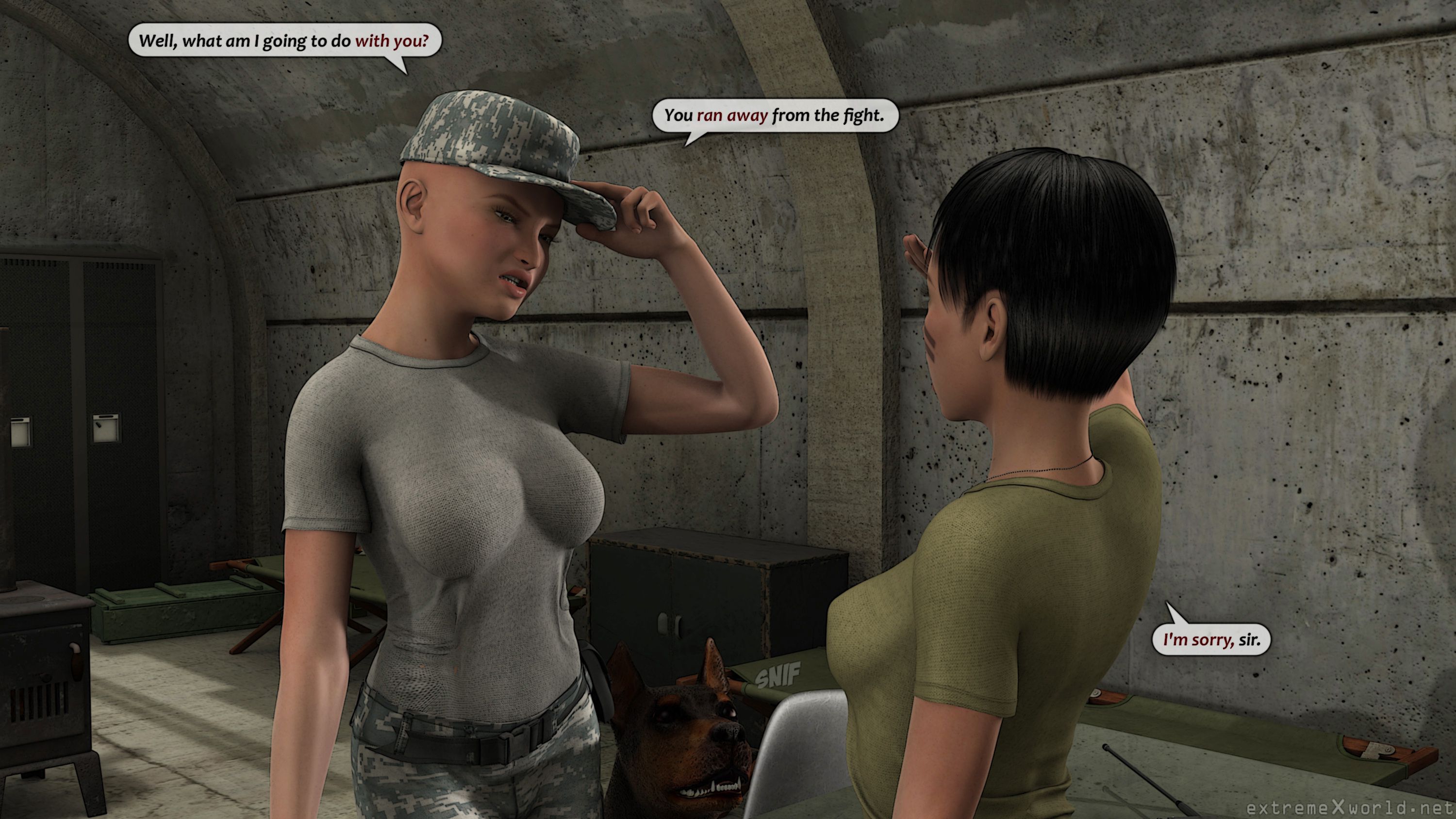 Military Slut [ExtremeXWorld] 1 . Military Slut  - Chapter 1 [ExtremeXWorld] – page 18