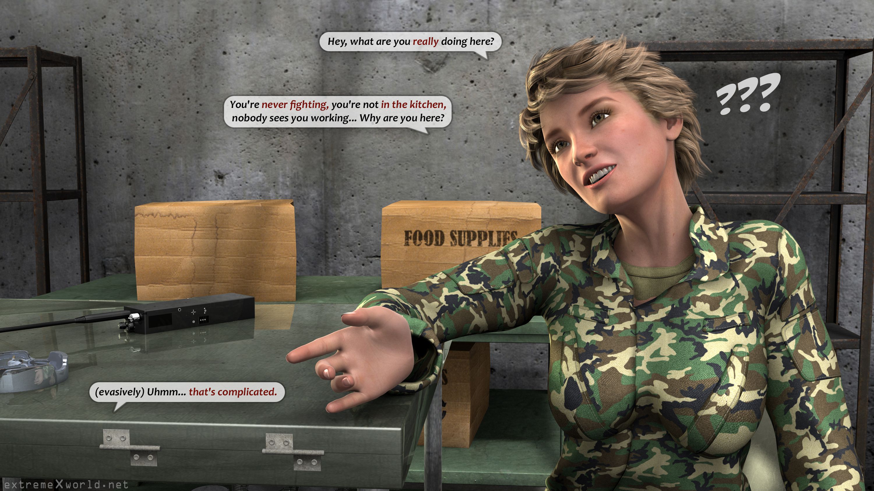 Military Slut [ExtremeXWorld] 2 . Military Slut - Chapter 2 [ExtremeXWorld] – page 4